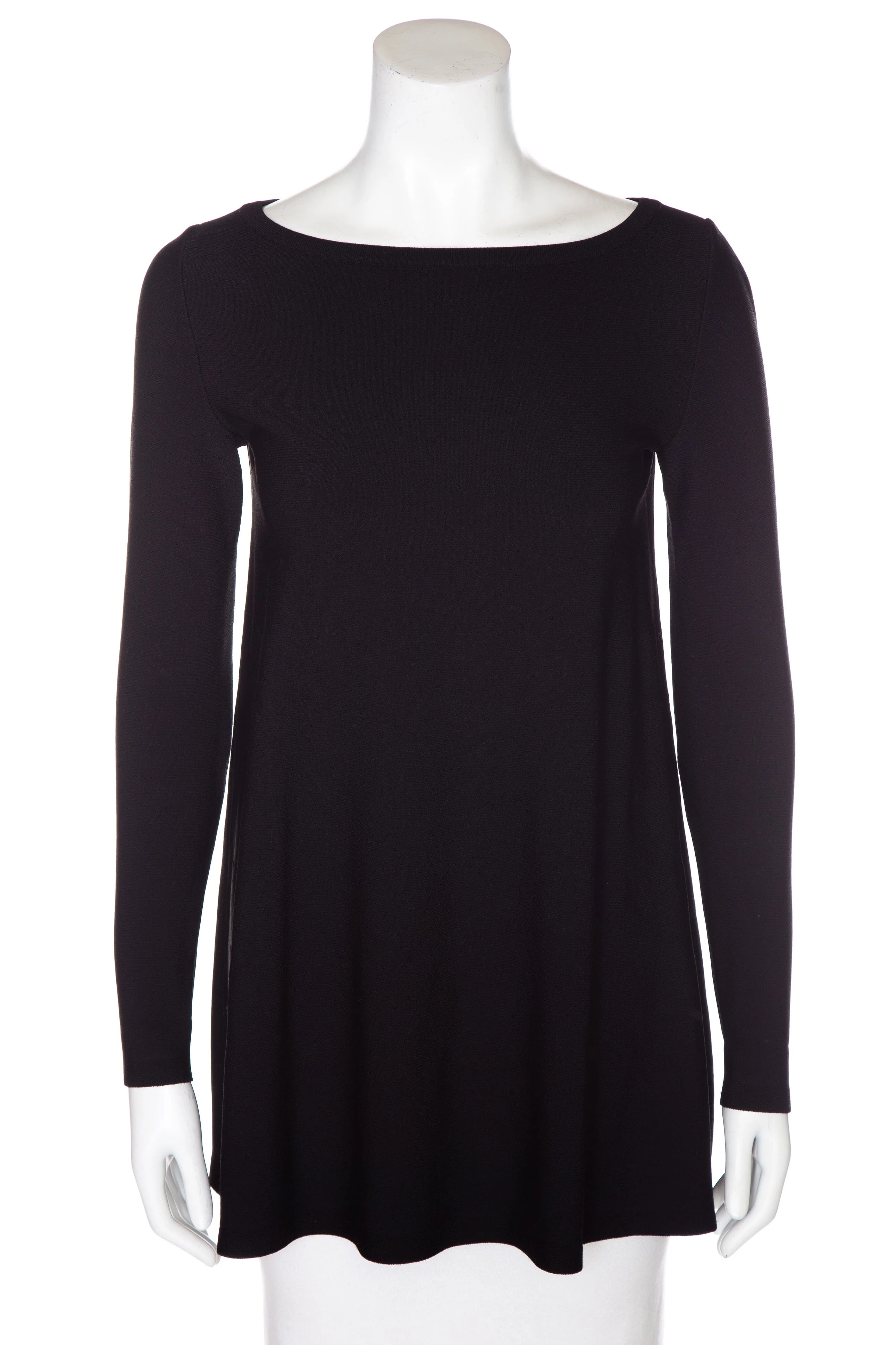 Alaia Black Long Sleeve Blouse SZ 36