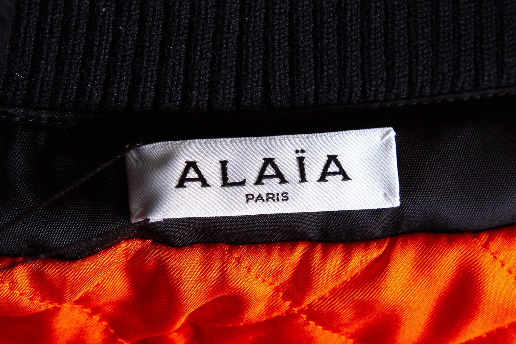 Alaia paris Black A-symmetrical Zipper Coat SZ 42 - Image 4