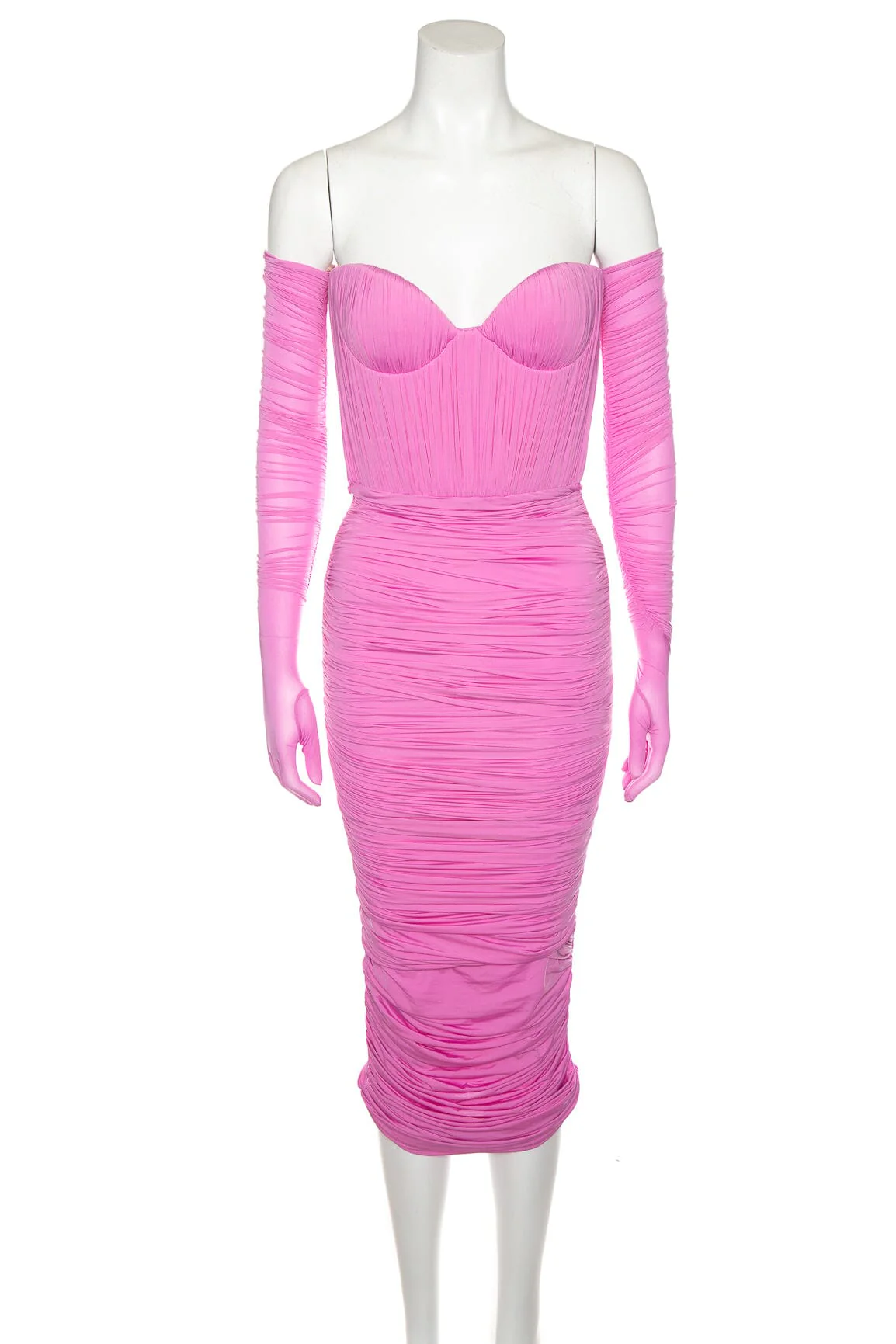 Alex Perry Pink Strapless Dress SZ 4