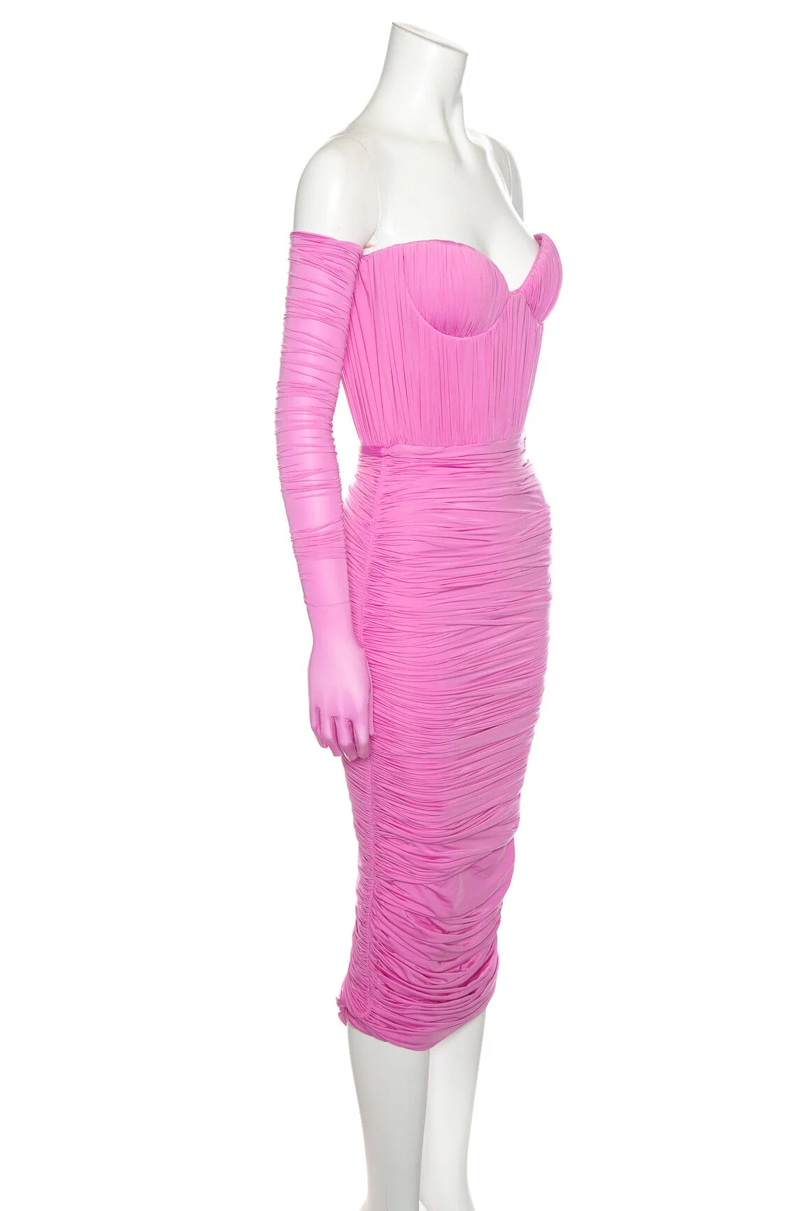 Alex Perry Pink Strapless Dress SZ 4 - Image 2
