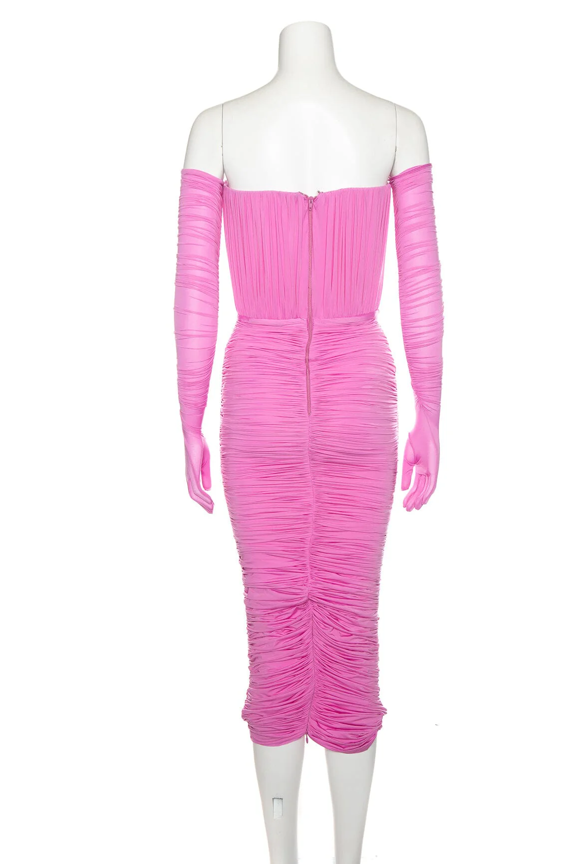 Alex Perry Pink Strapless Dress SZ 4 - Image 3