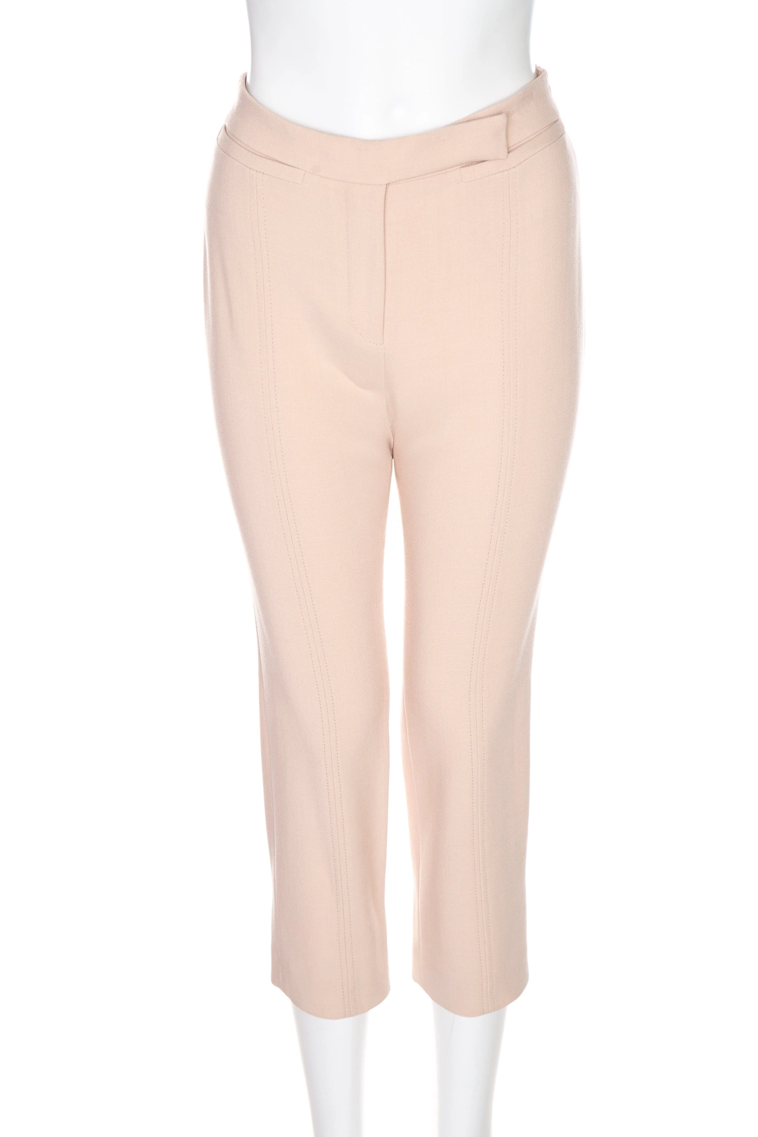 Alexander McQueen Blush Fitted Dress Pants SZ 42
