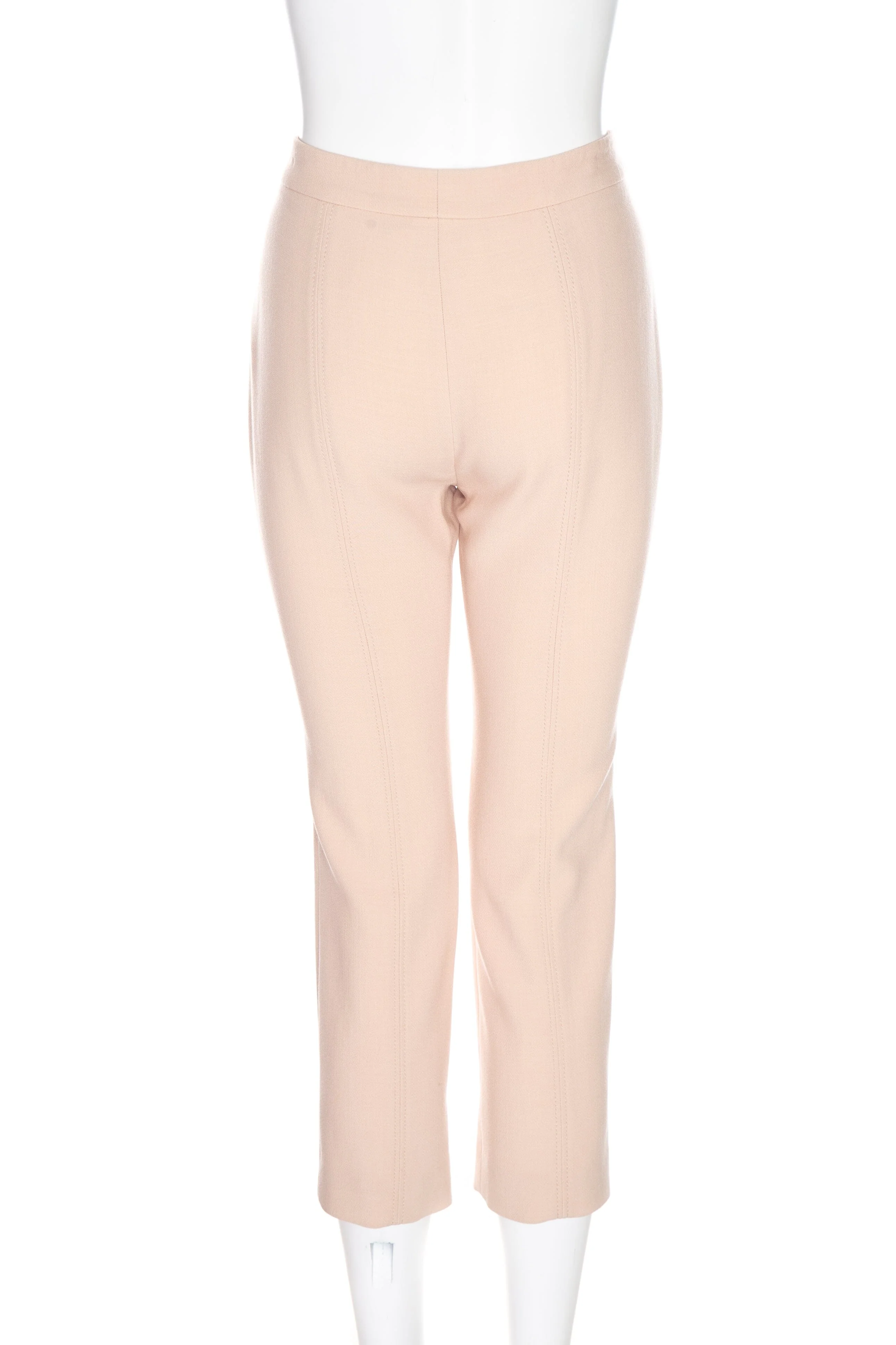 Alexander McQueen Blush Fitted Dress Pants SZ 42 - Image 3