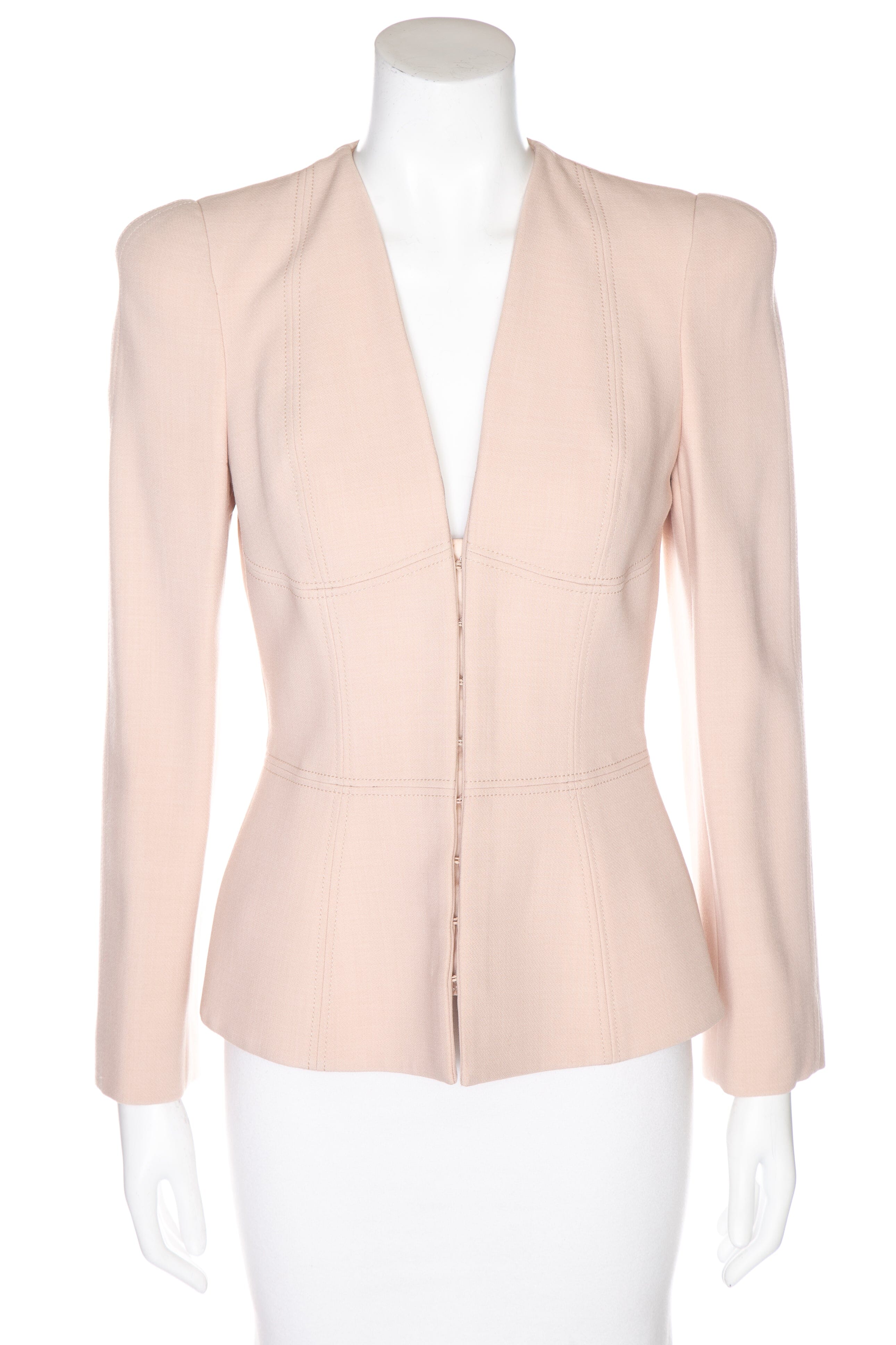 Alexander McQueen Blush Jacket SZ 38