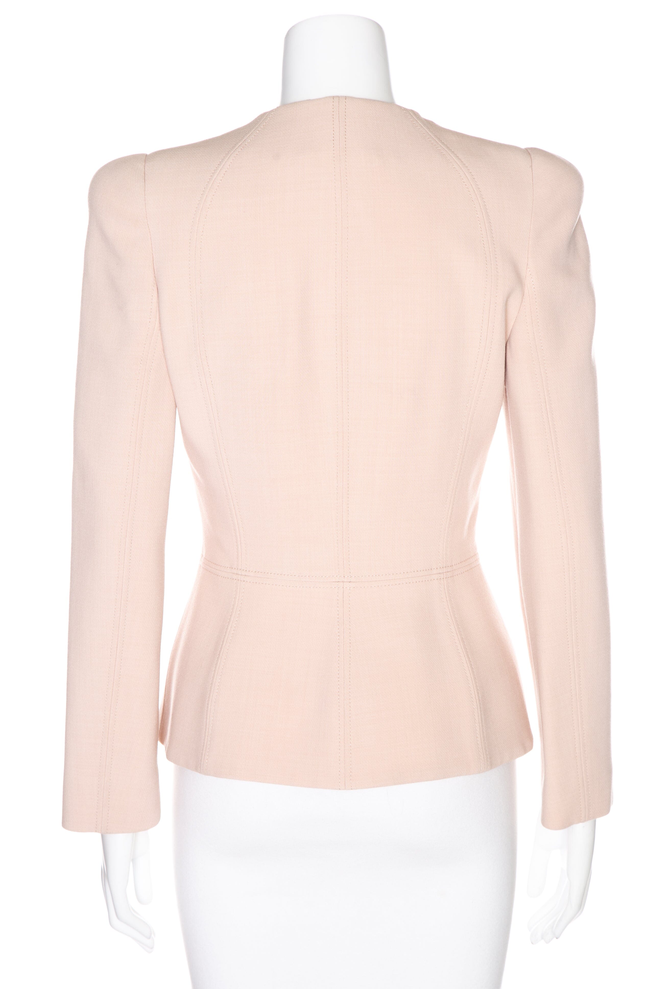 Alexander McQueen Blush Jacket SZ 38 - Image 3