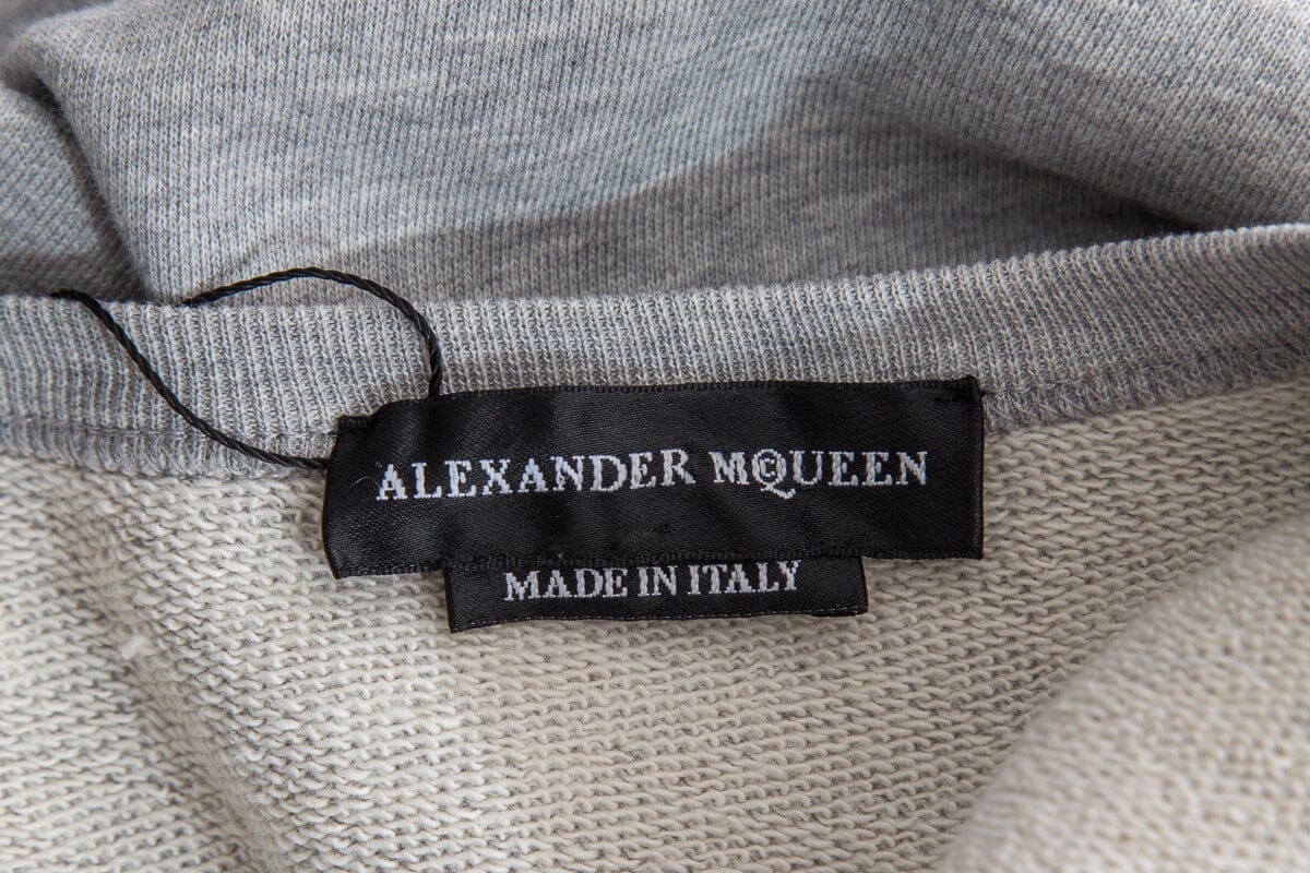 Alexander McQueen Grey Pegasus Sweatshirt SZ M - Image 5