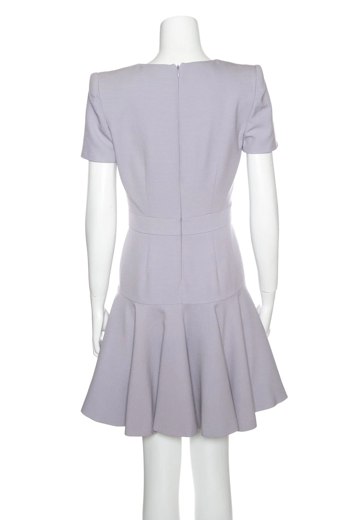 Alexander McQueen Lilac Mini Dress SZ 40 - Image 3
