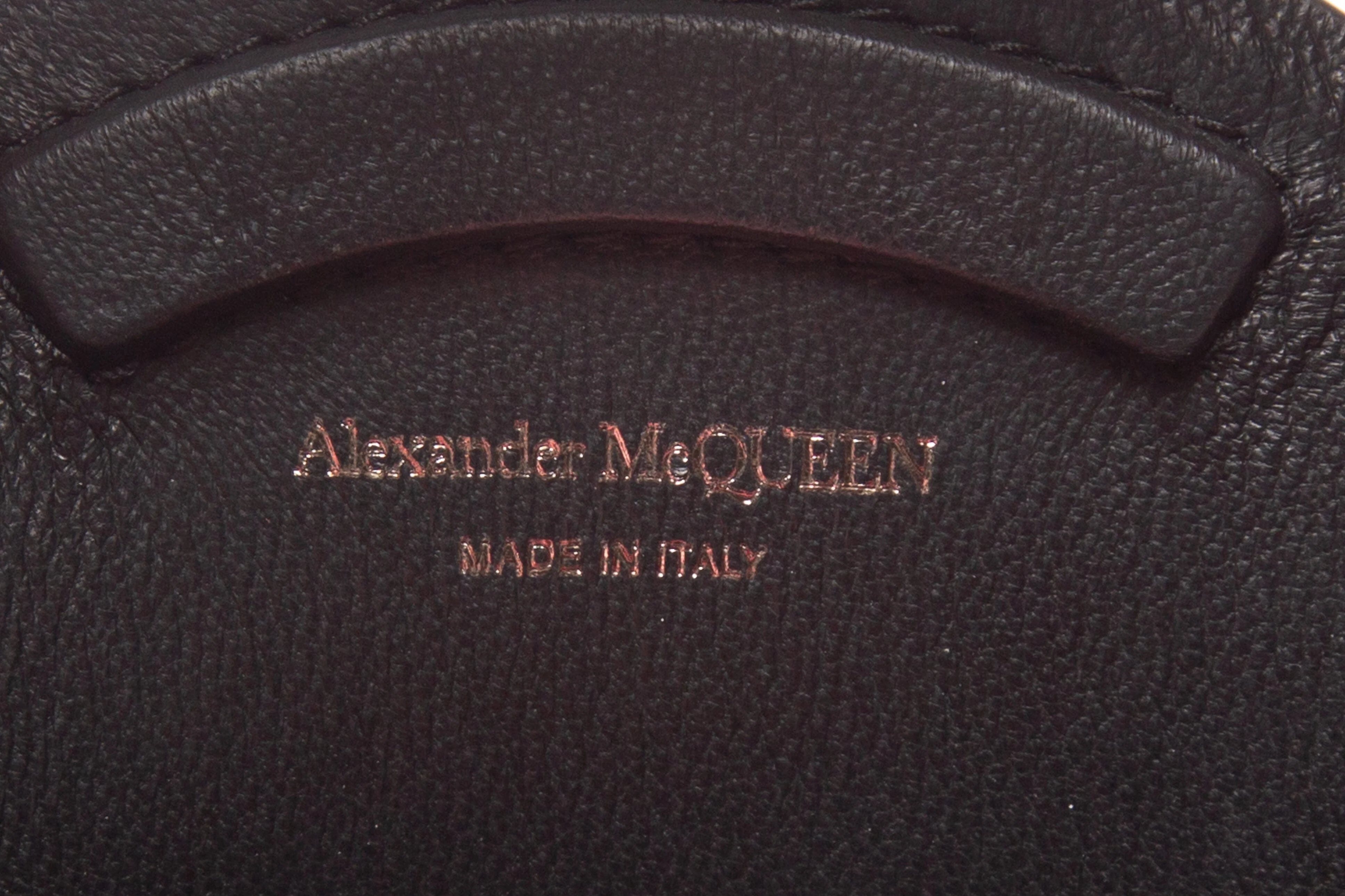 Alexander McQueen "The Curve" Red Bucket Bag - Image 6