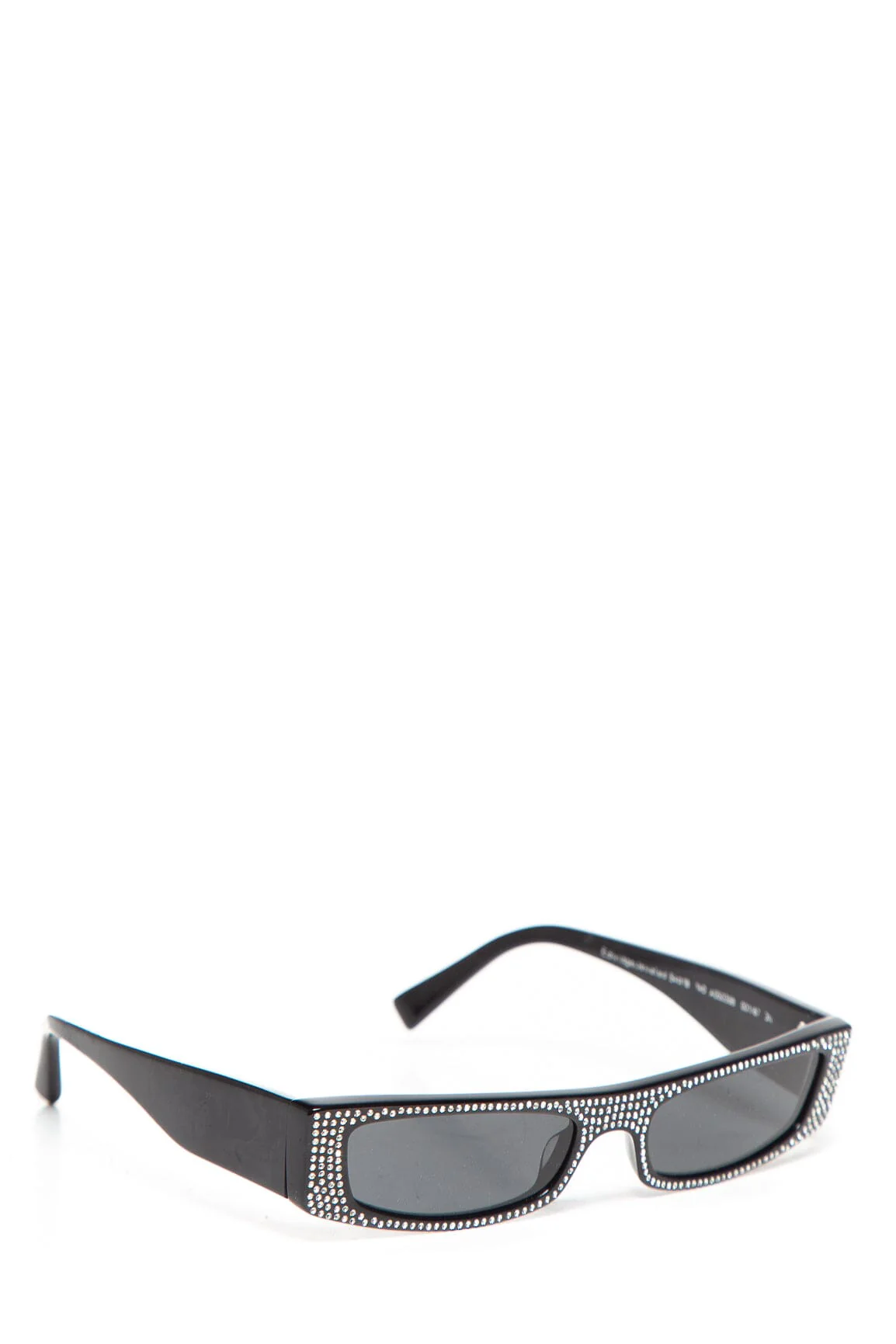 Alexander Vauthier Black Crystal Detail Sunglasses