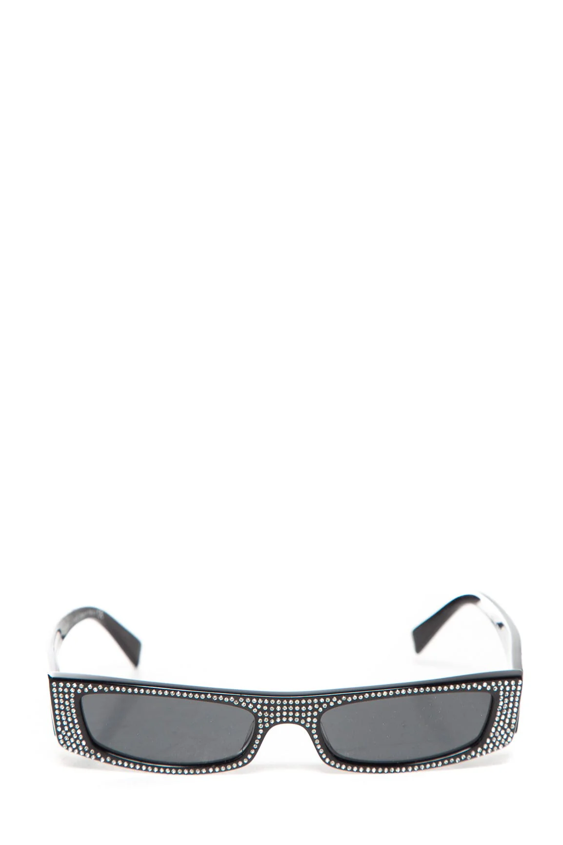 Alexander Vauthier Black Crystal Detail Sunglasses - Image 2
