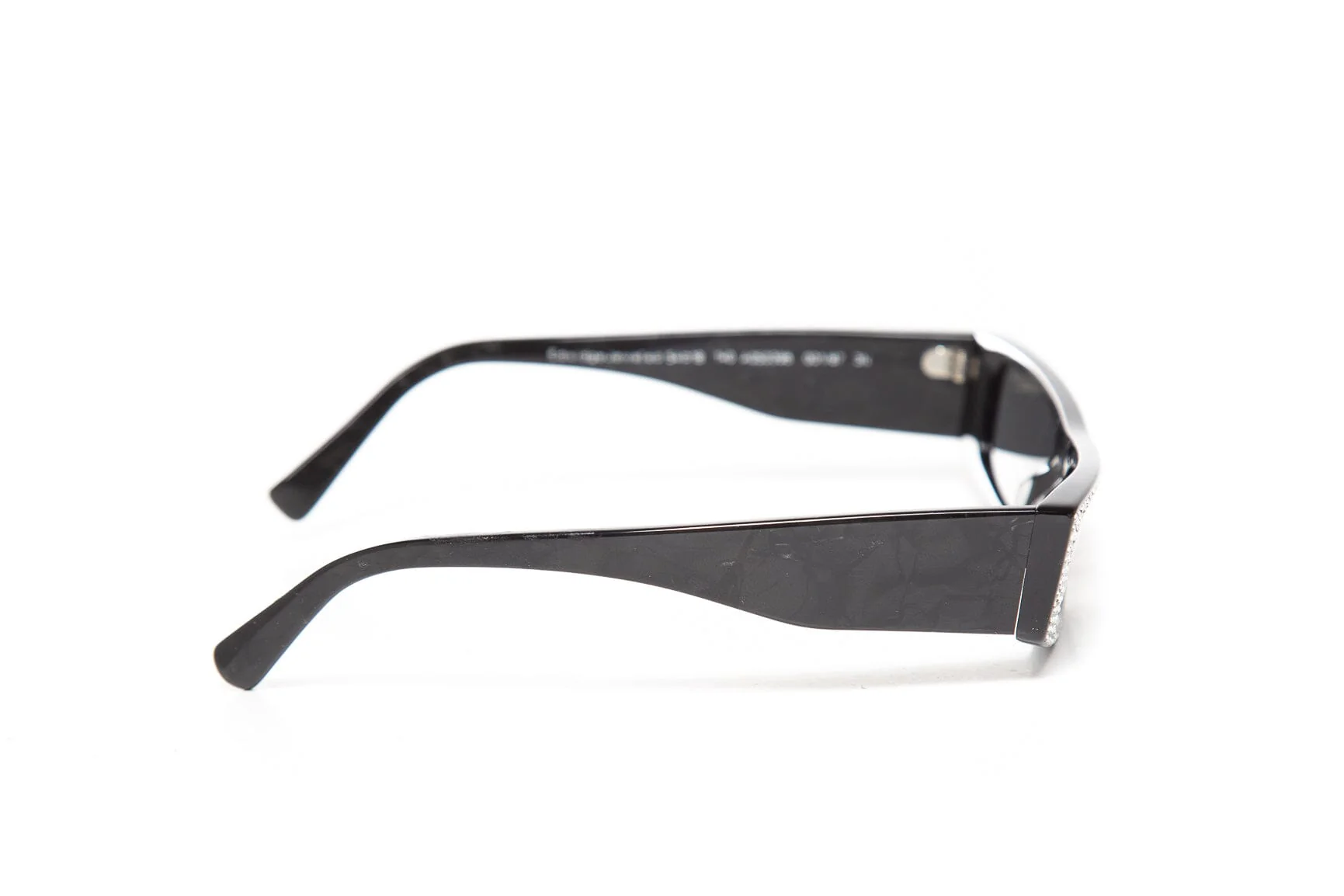 Alexander Vauthier Black Crystal Detail Sunglasses - Image 3