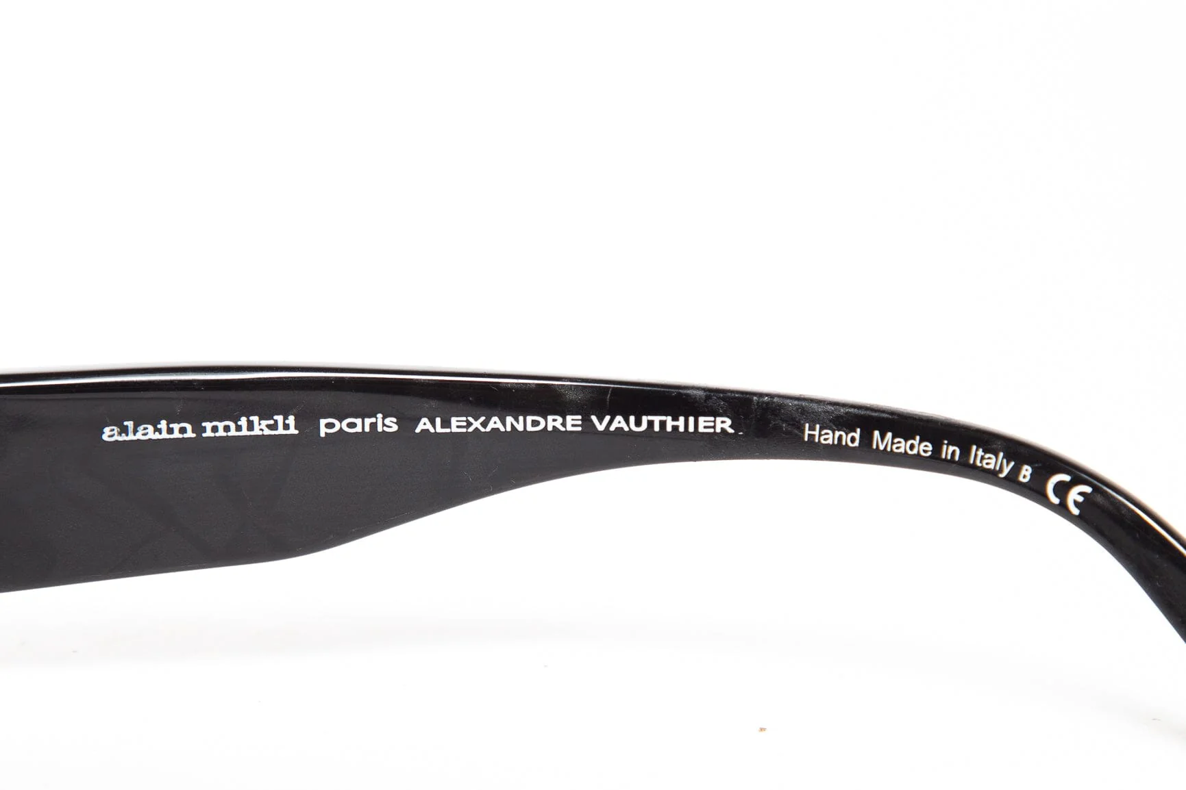 Alexander Vauthier Black Crystal Detail Sunglasses - Image 5