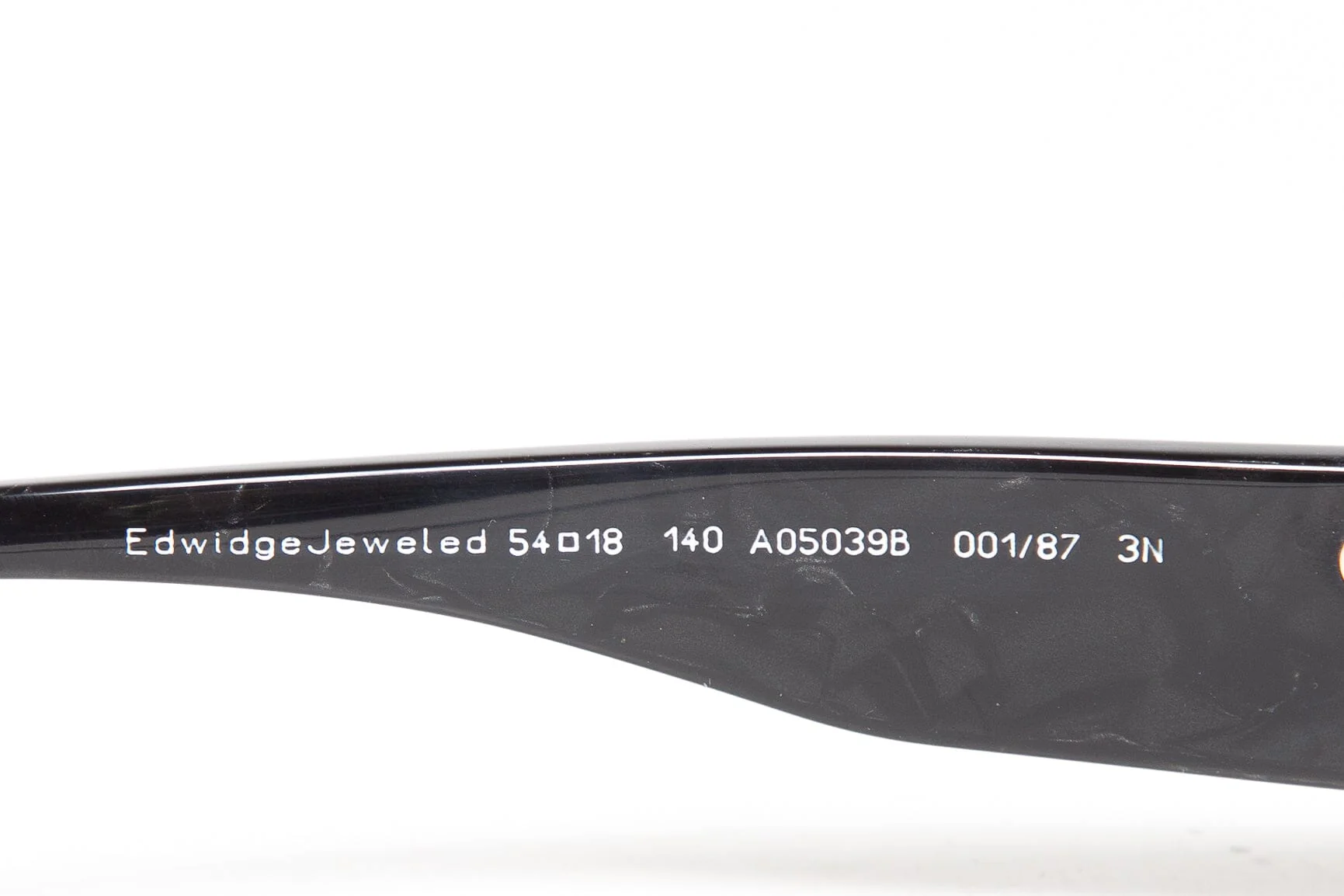 Alexander Vauthier Black Crystal Detail Sunglasses - Image 6
