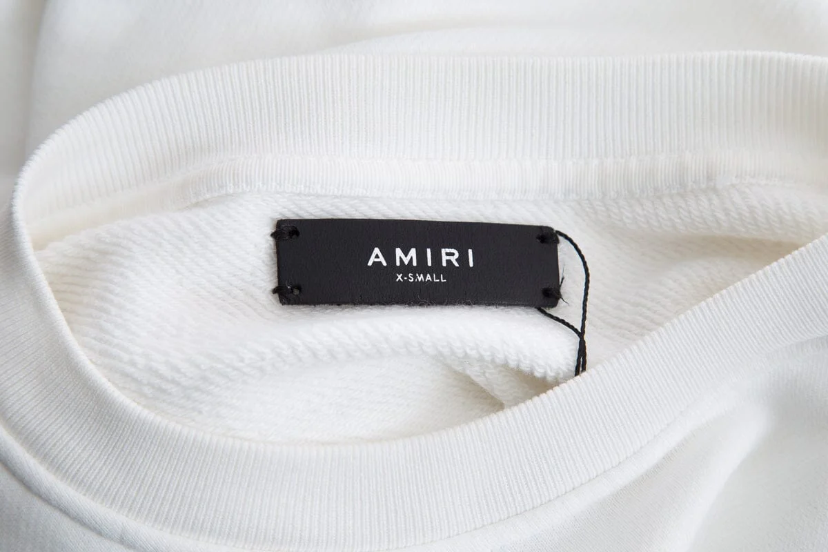 Amiri Multicolor Butterfly Logo Crew Neck Sweater SZ XS - Image 4