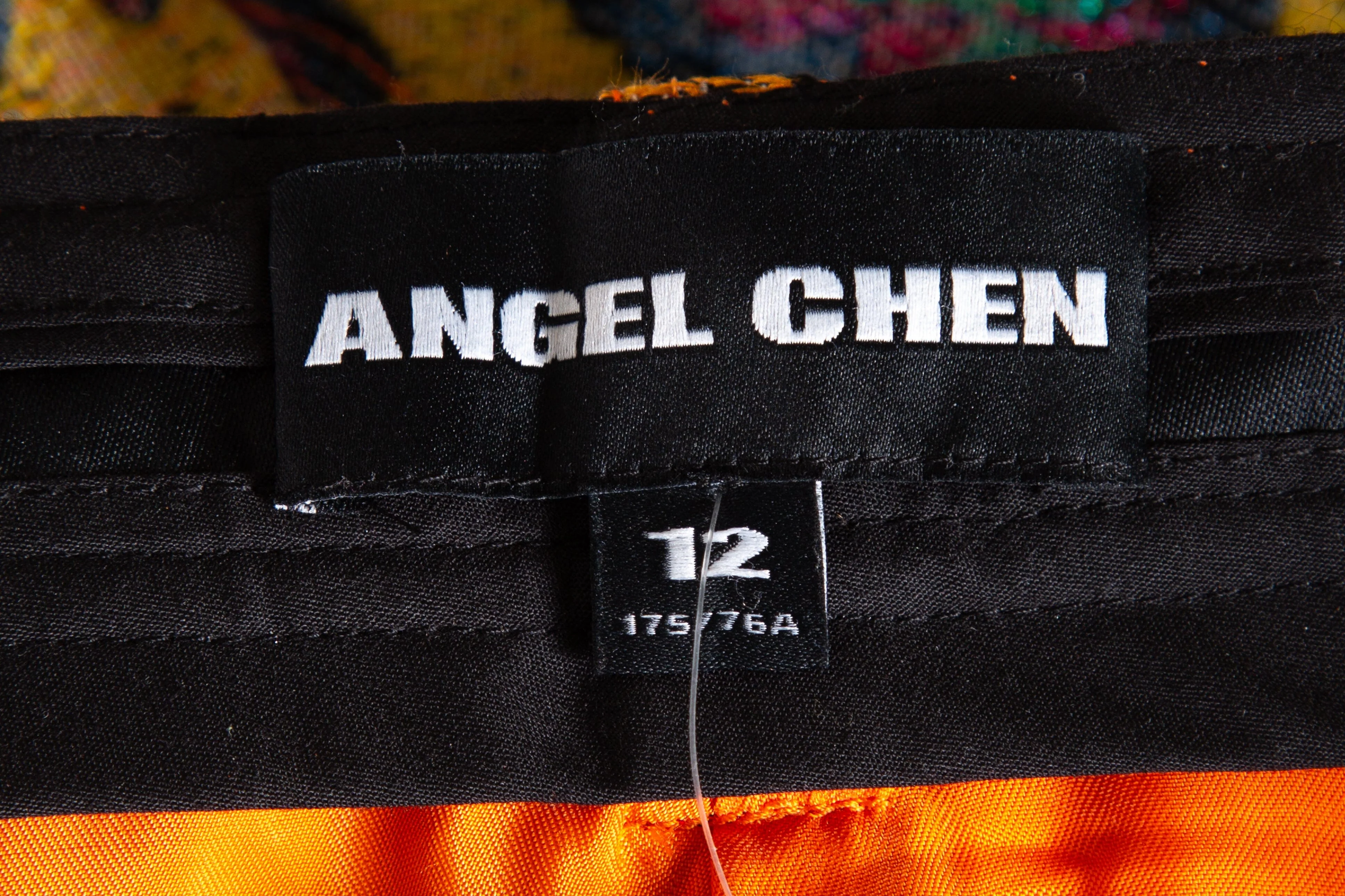 Angel Chen Multi Color Pytnon Print Pant SZ 8 - Image 4