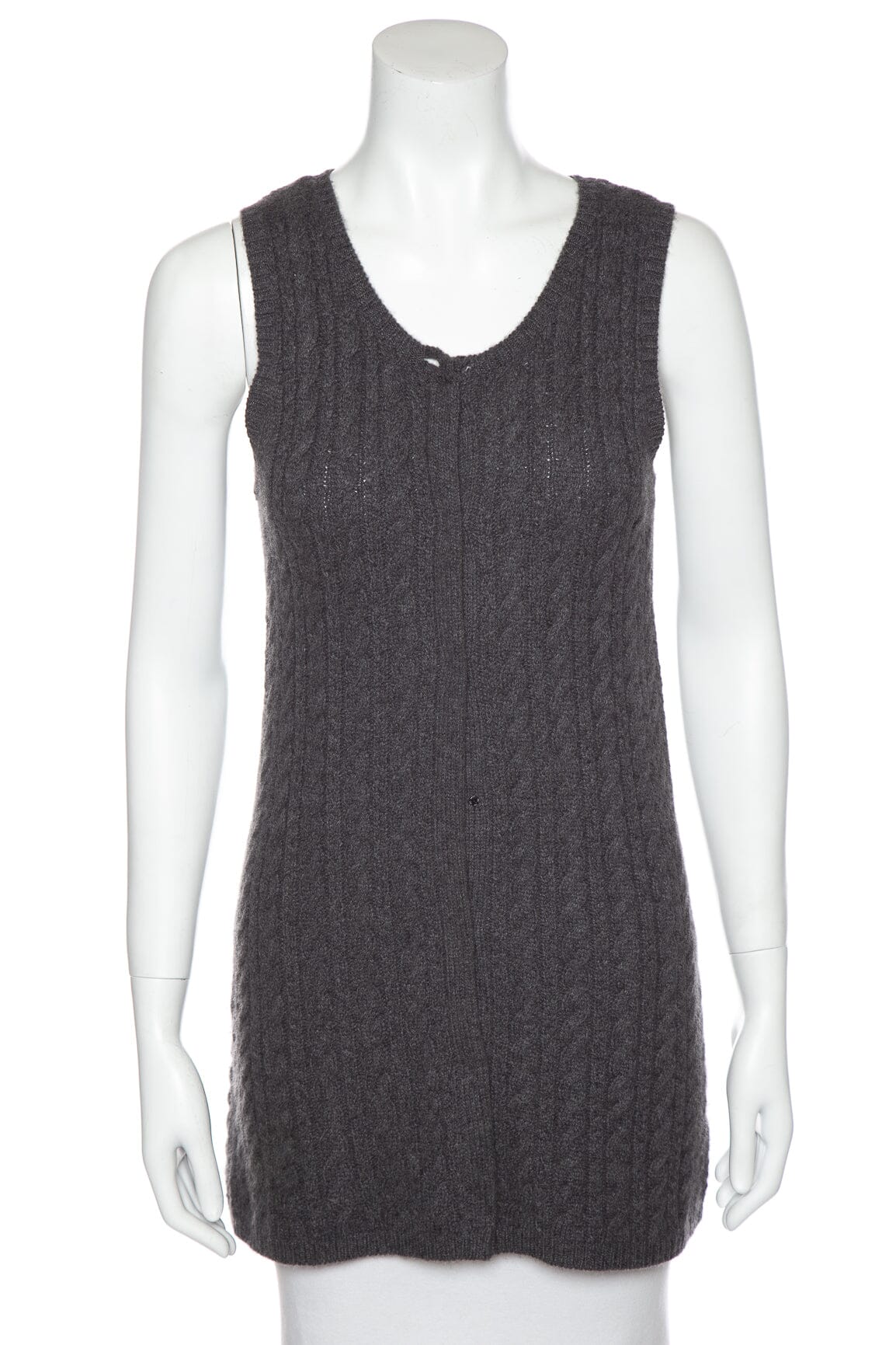b.chyll Grey Cashmere Vest SZ XS