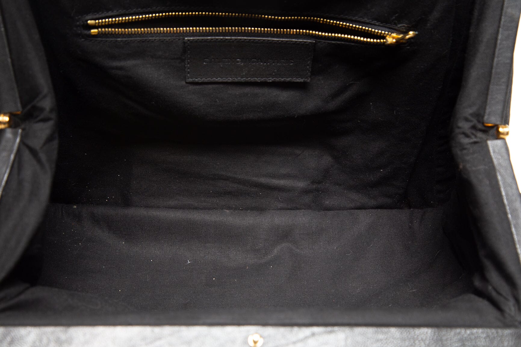 Balenciaga Black Leather Partition Frame Handbag - Image 7