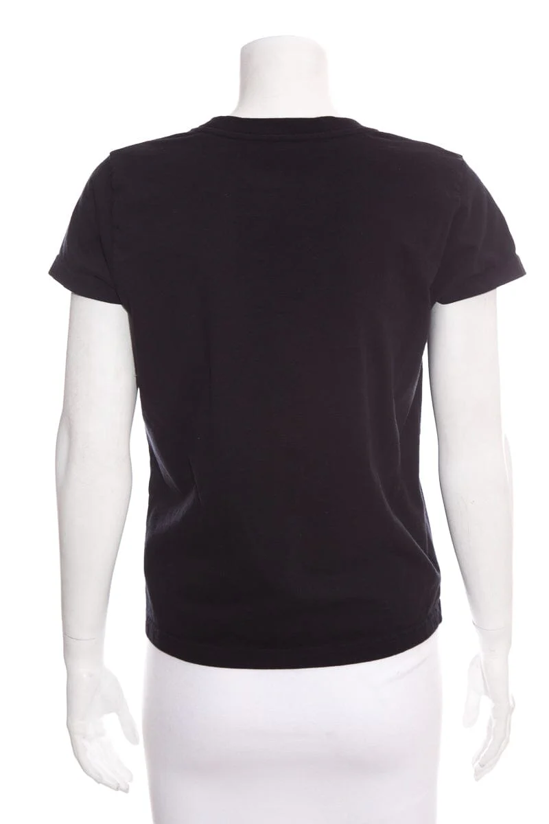 Balenciaga Black "You Are The World" Graphic T-Shirt SZ L - Image 3