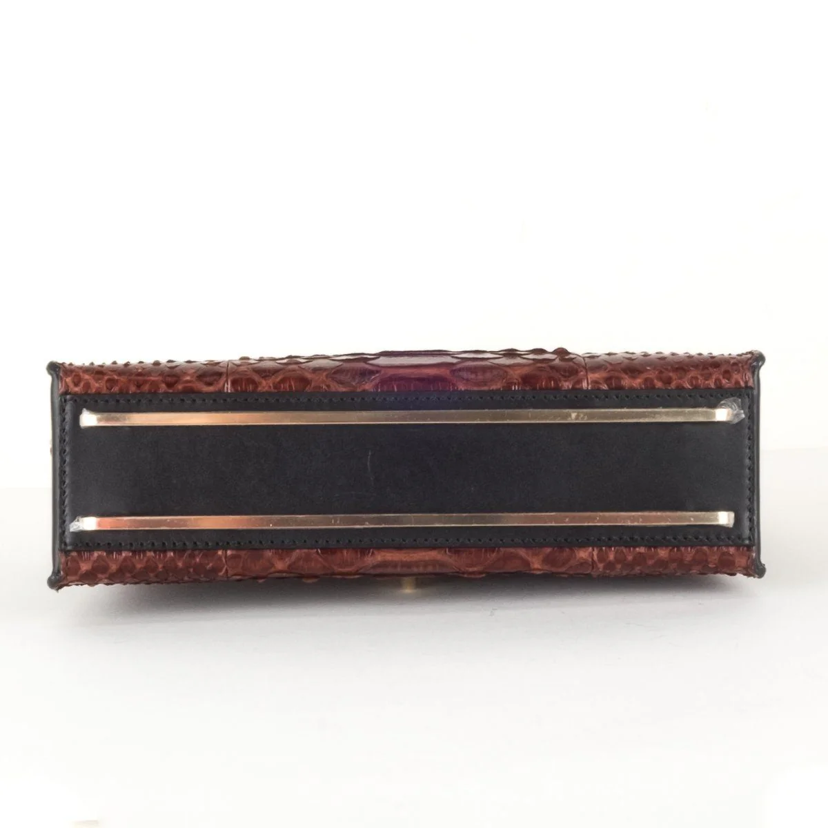 Balenciaga Burgundy Python Shoulder Bag - Image 5