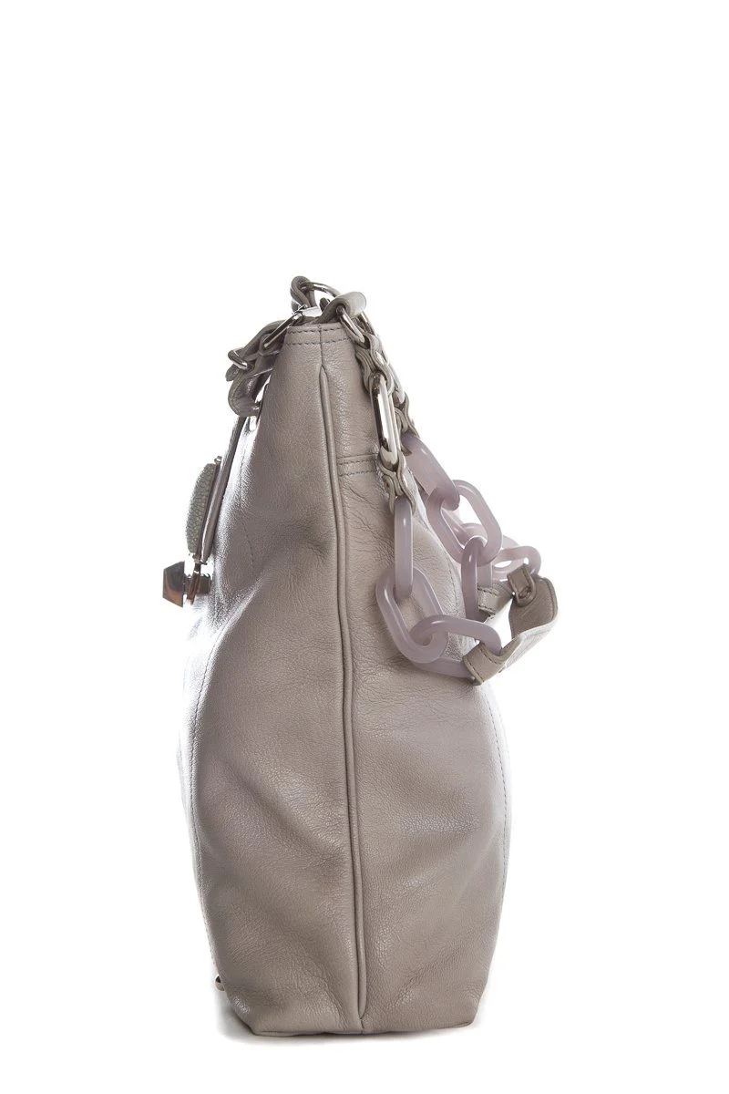 Balenciaga Gray Cherche Bag - Image 5