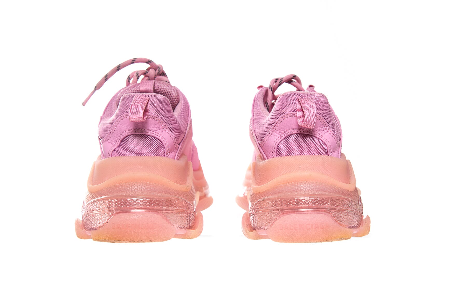 Balenciaga Pink Chunky Platform Sneakers SZ 39 - Image 4