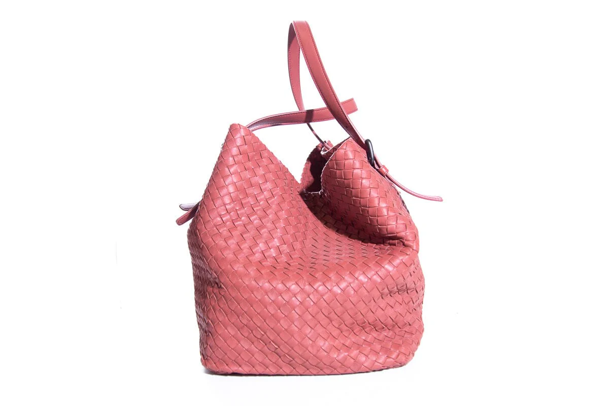Bottega Veneta Salmon Handbag - Image 3