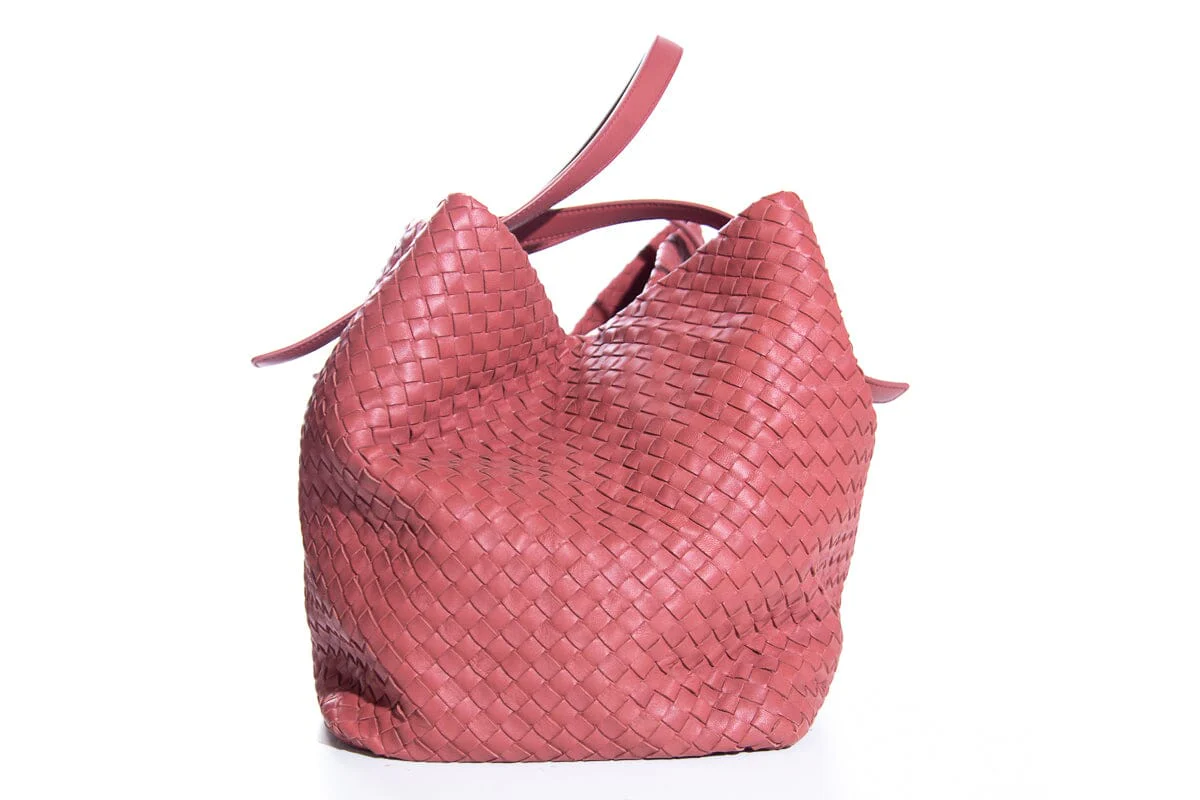 Bottega Veneta Salmon Handbag - Image 5