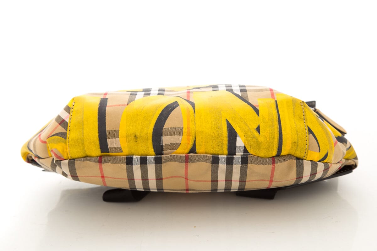 Burberry Yellow Multi Waist Bag - Image 5