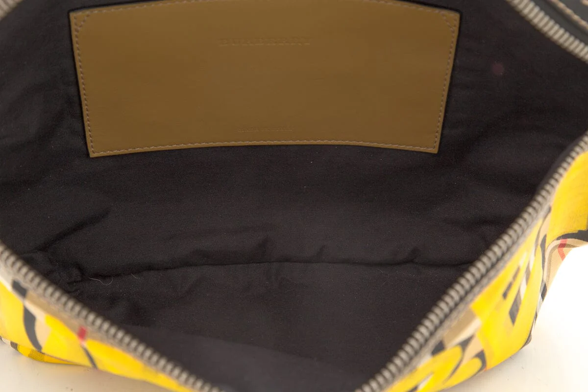 Burberry Yellow Multi Waist Bag - Image 6