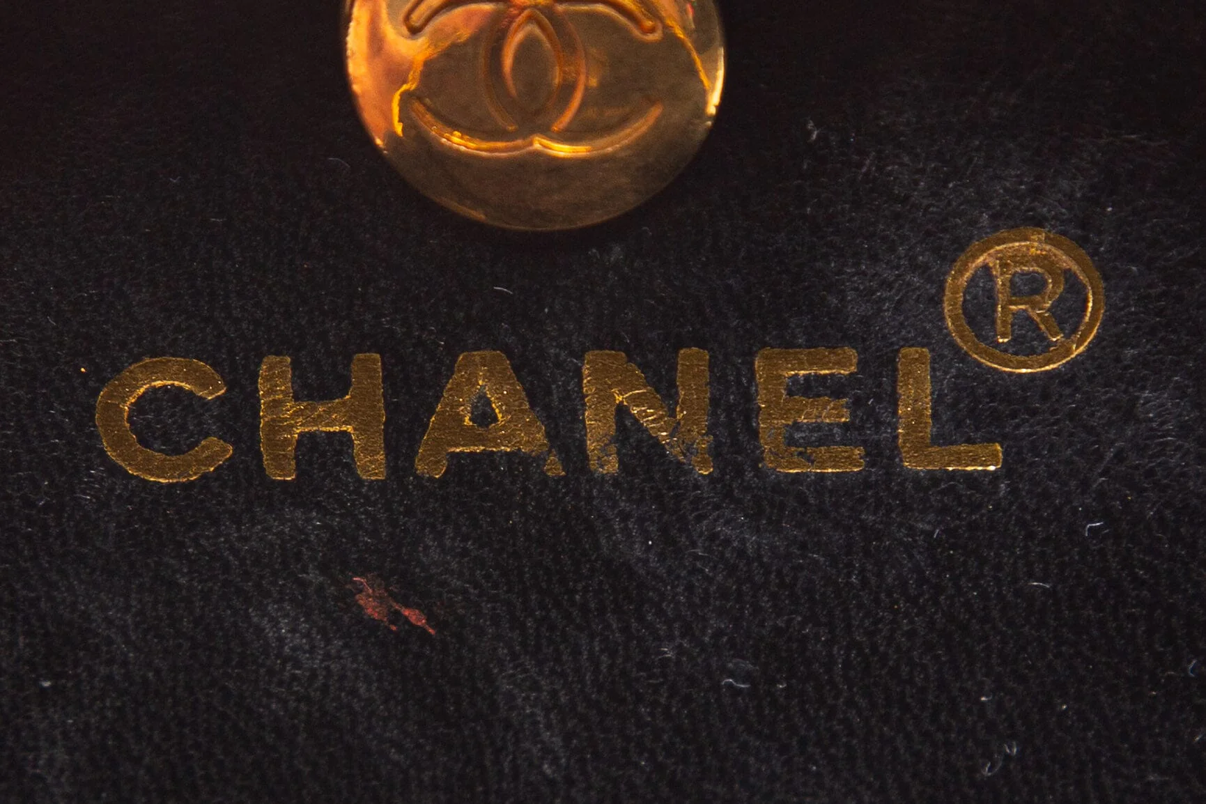 Chanel 1990 Vintage Black Quilted Canvas Mini Box Clutch Bag - Image 7