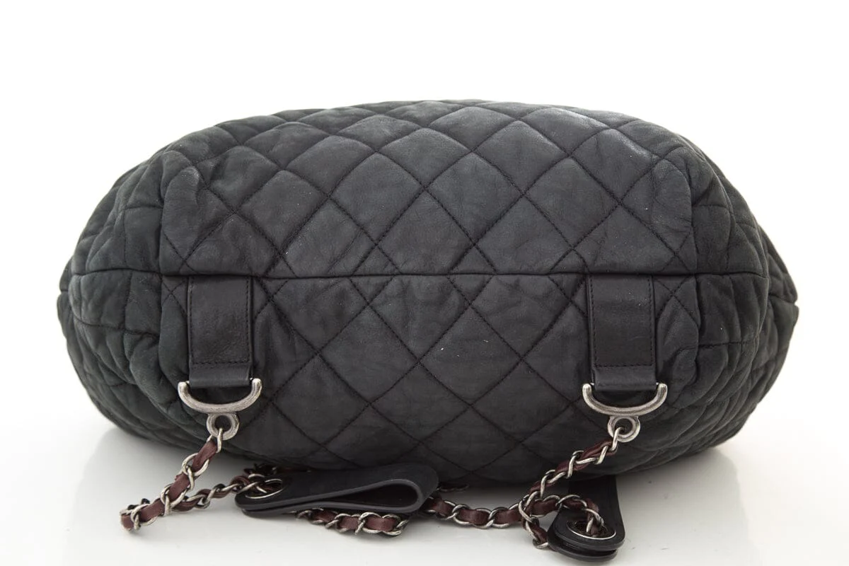 Chanel Black Quilted In The Mix Iridescent Backpack - Image 4