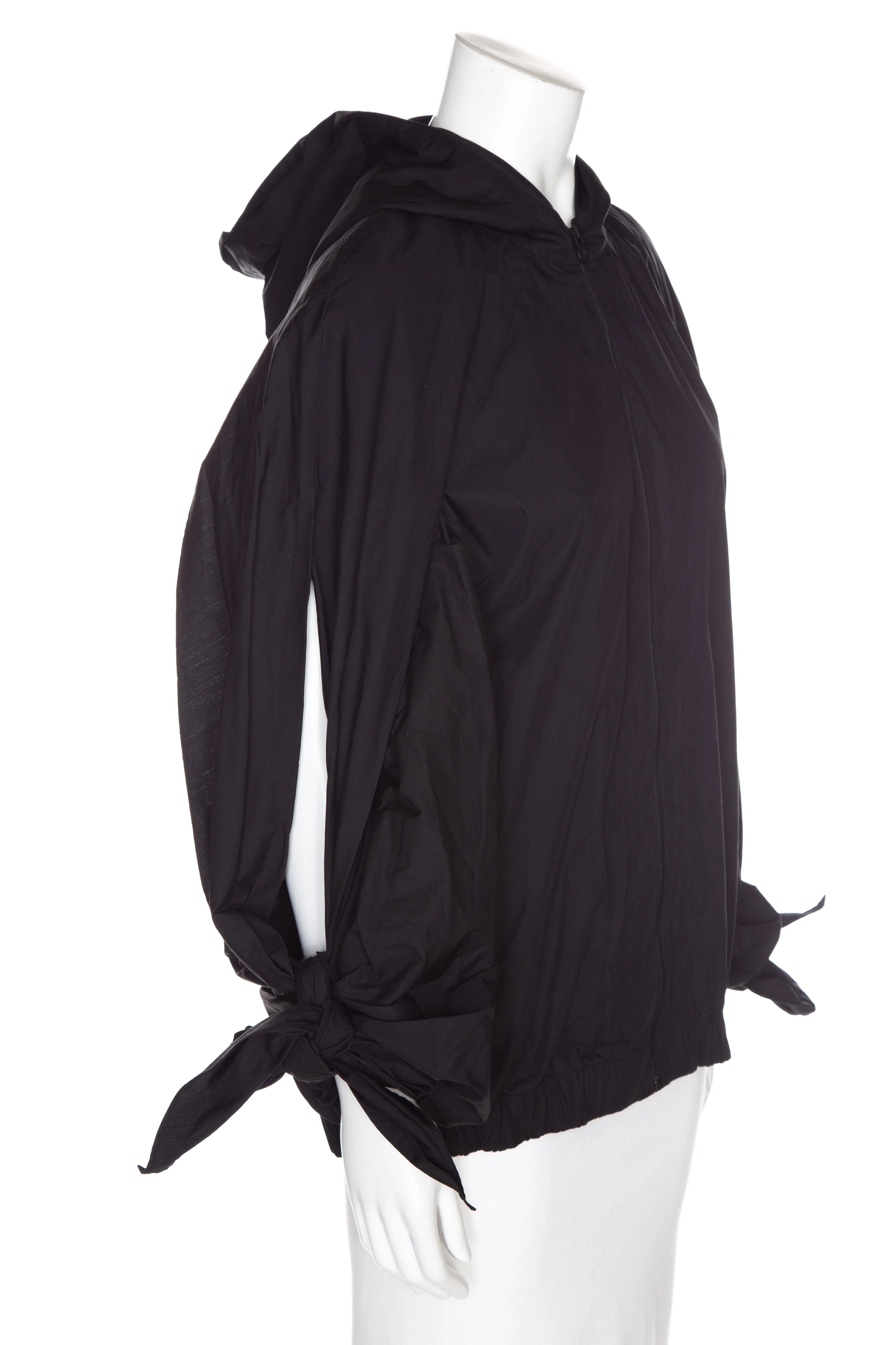 Chanel Cruise 2015 Black Windbreaker Jacket SZ 42 - Image 2