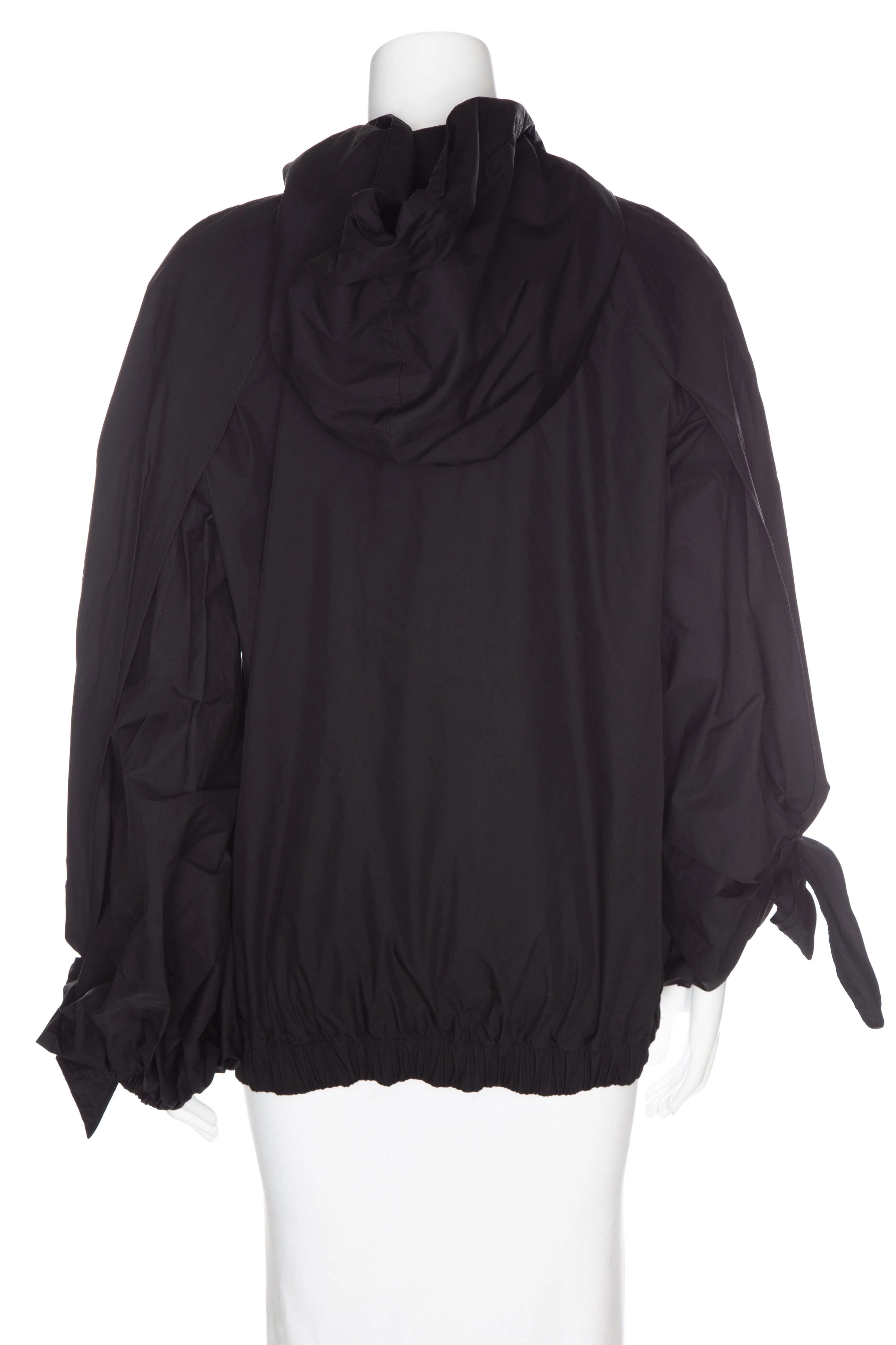 Chanel Cruise 2015 Black Windbreaker Jacket SZ 42 - Image 3
