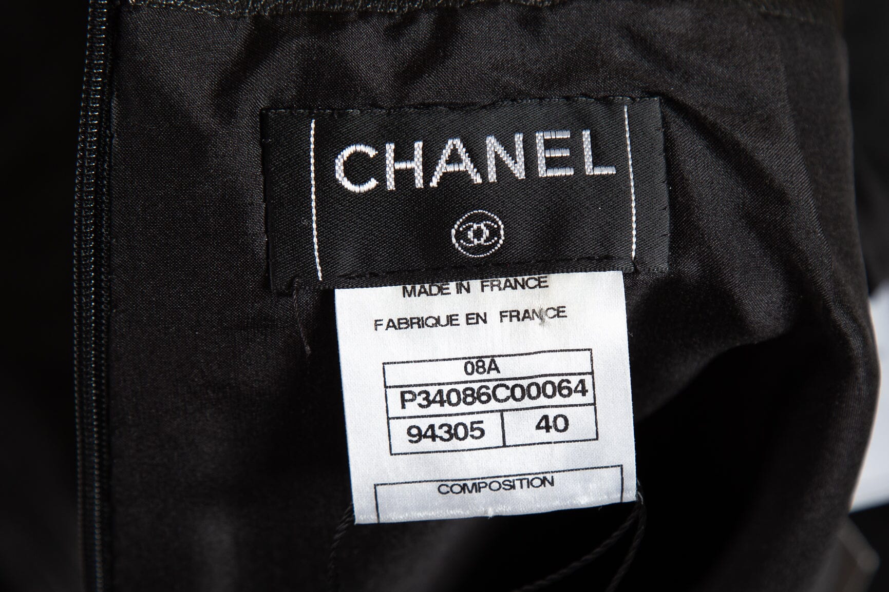 Chanel Leather Pencil Skirt SZ 40 - Image 4