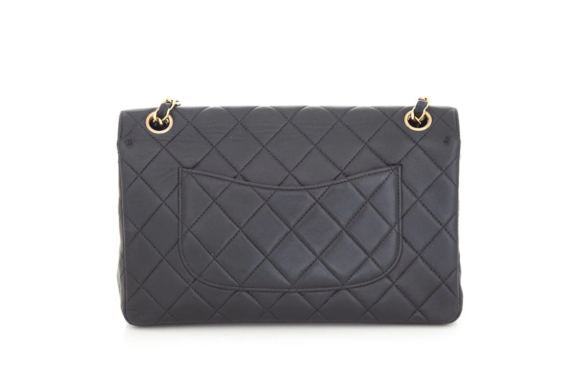 Chanel Vintage 1999 Black Quilted Lambskin Flapbag Handbag - Image 4