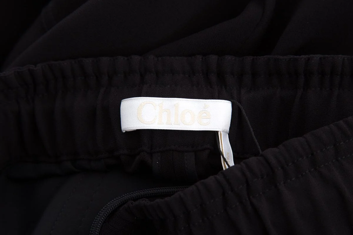 Chloe Black Joggers SZ 44 - Image 4