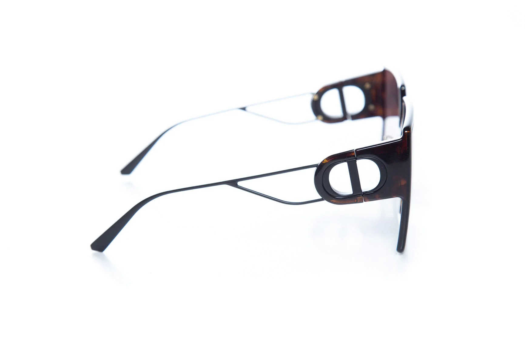 Christian Dior Black 30 Montaigne Sunglasses - Image 3