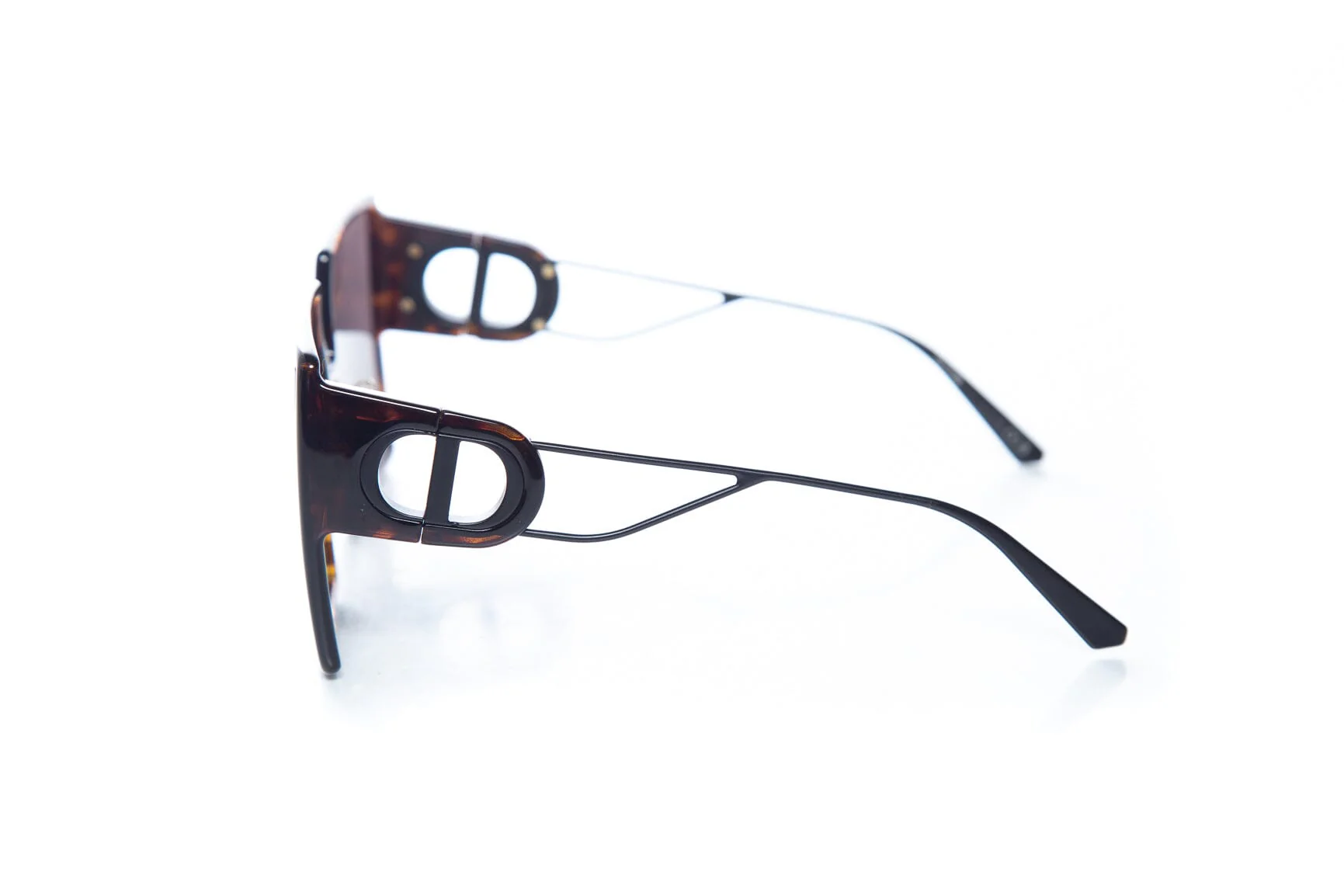 Christian Dior Black 30 Montaigne Sunglasses - Image 5