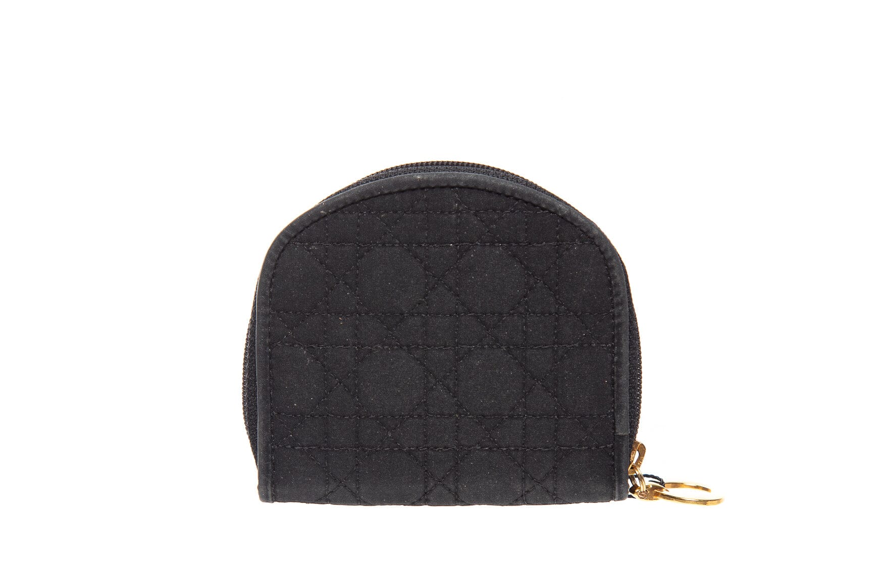 Christian Dior Black Quilted Coin Purse/Pouch - Image 3