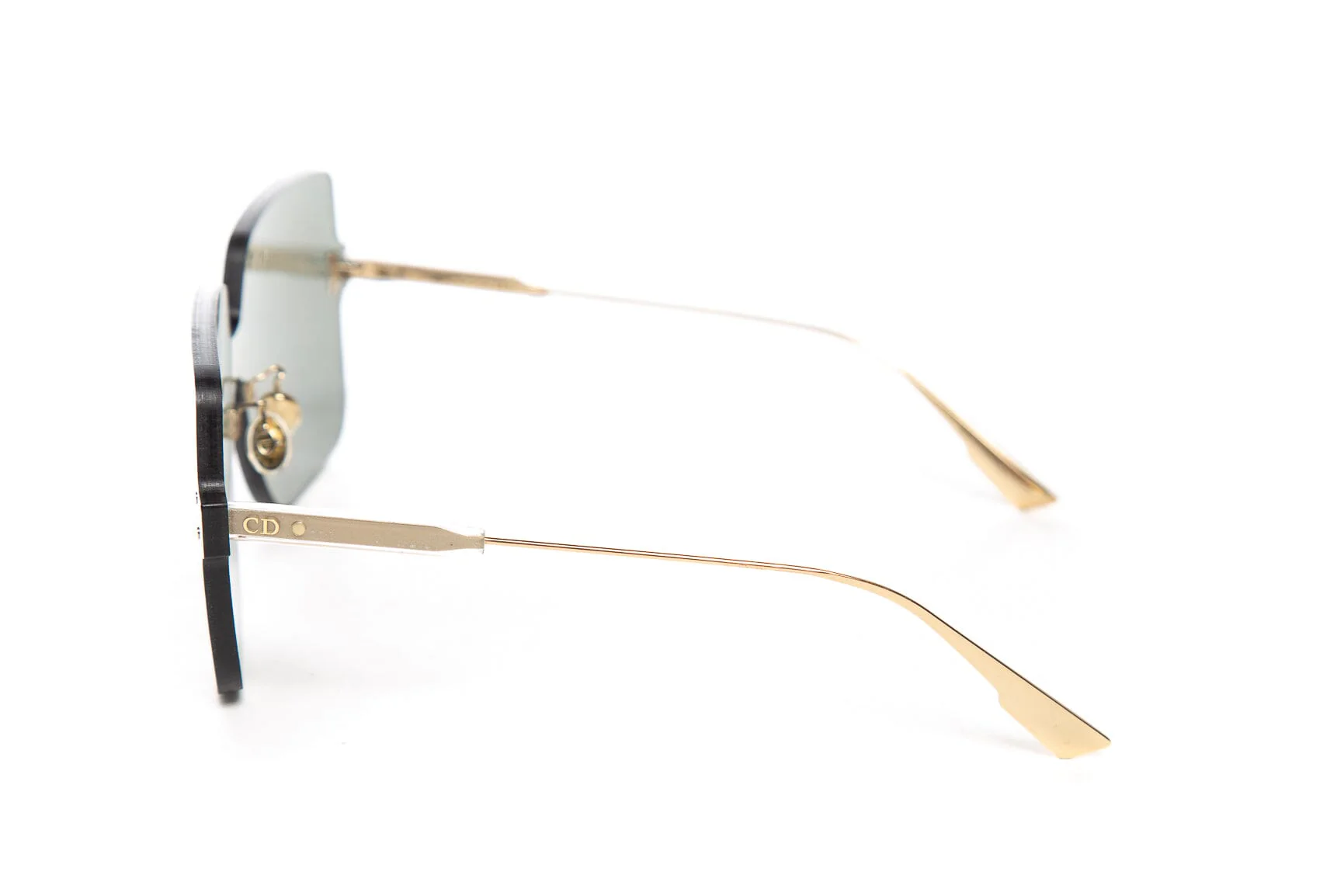 Christian Dior Silver Large Square Sunglasses - Image 5