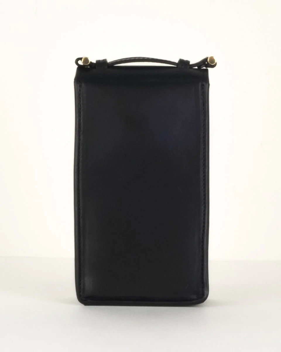 Co Black Leather Mini Shoulder Bag - Image 4