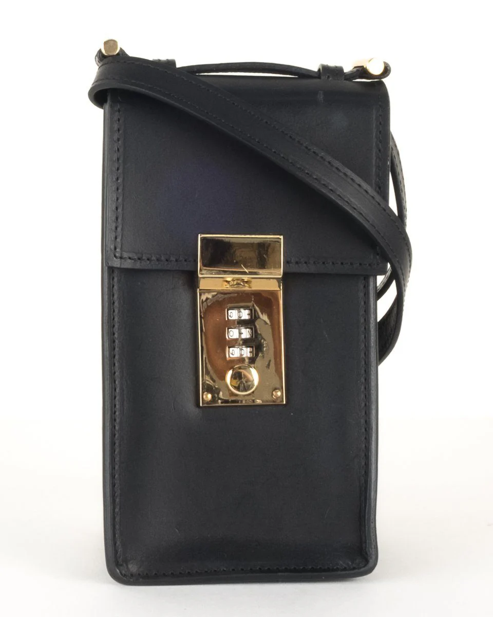 Co Black Leather Mini Shoulder Bag - Image 7