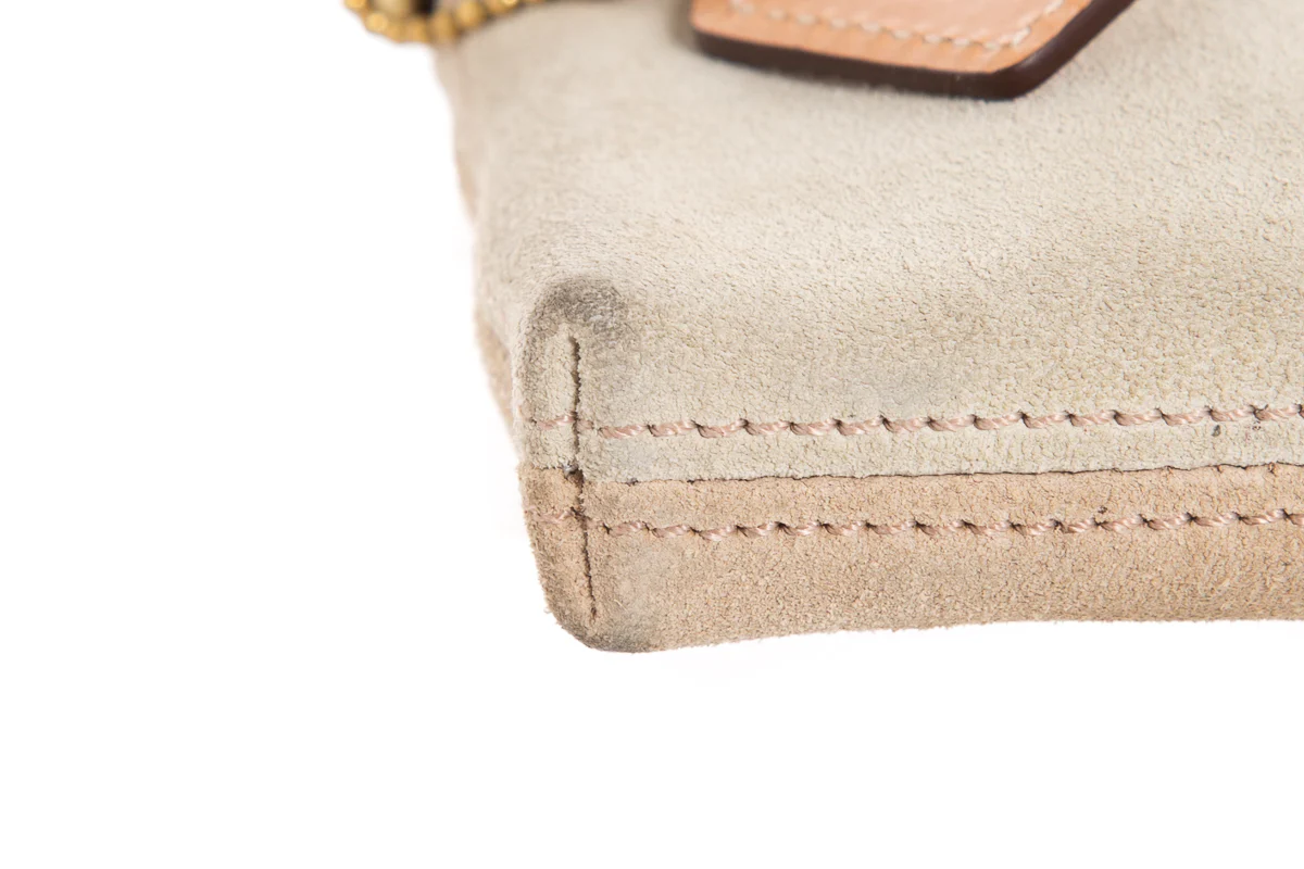 Coach Suede Color Block Clutch - Image 7