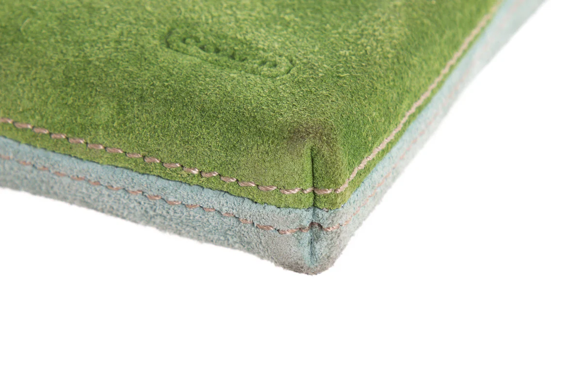 Coach Suede Color Block Clutch - Image 8
