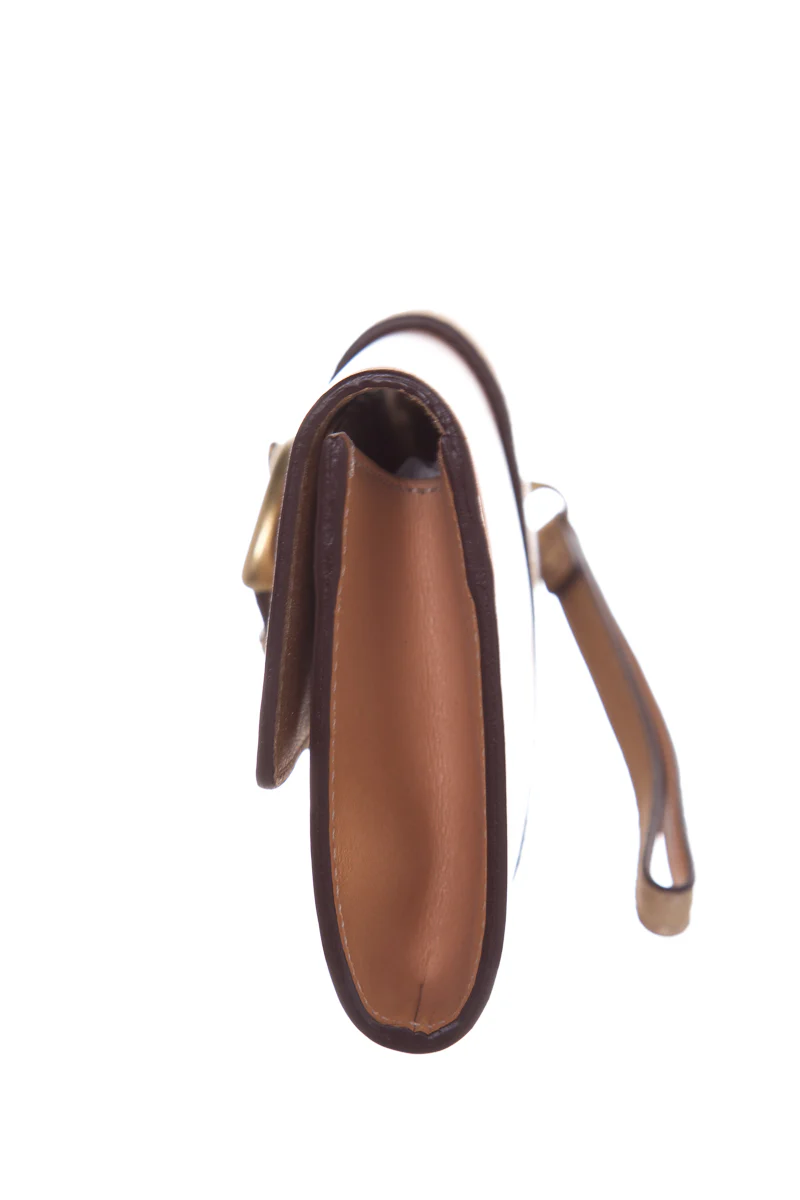 Coach Tan Leather Wristlet - Image 3