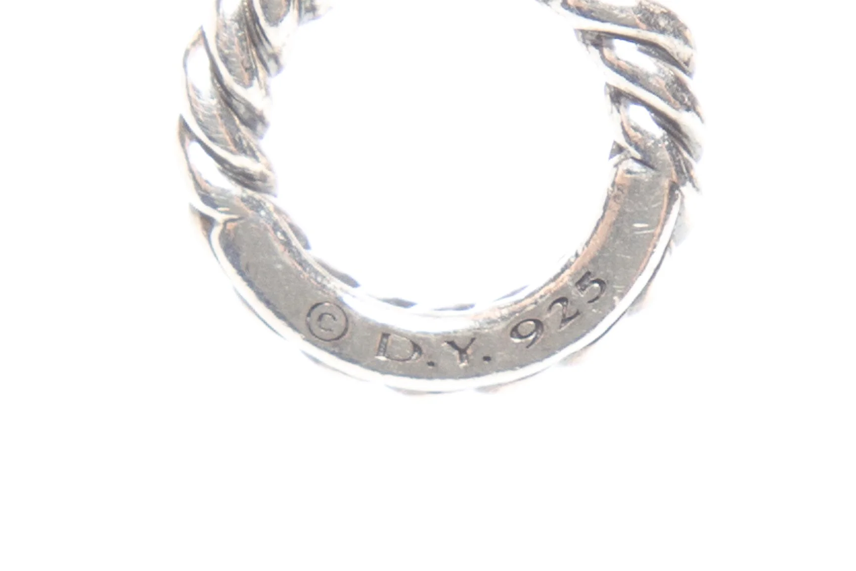 David Yurman Sterling Silver Black Onyx Hematine Multi Strand Toggle Bracelet - Image 4