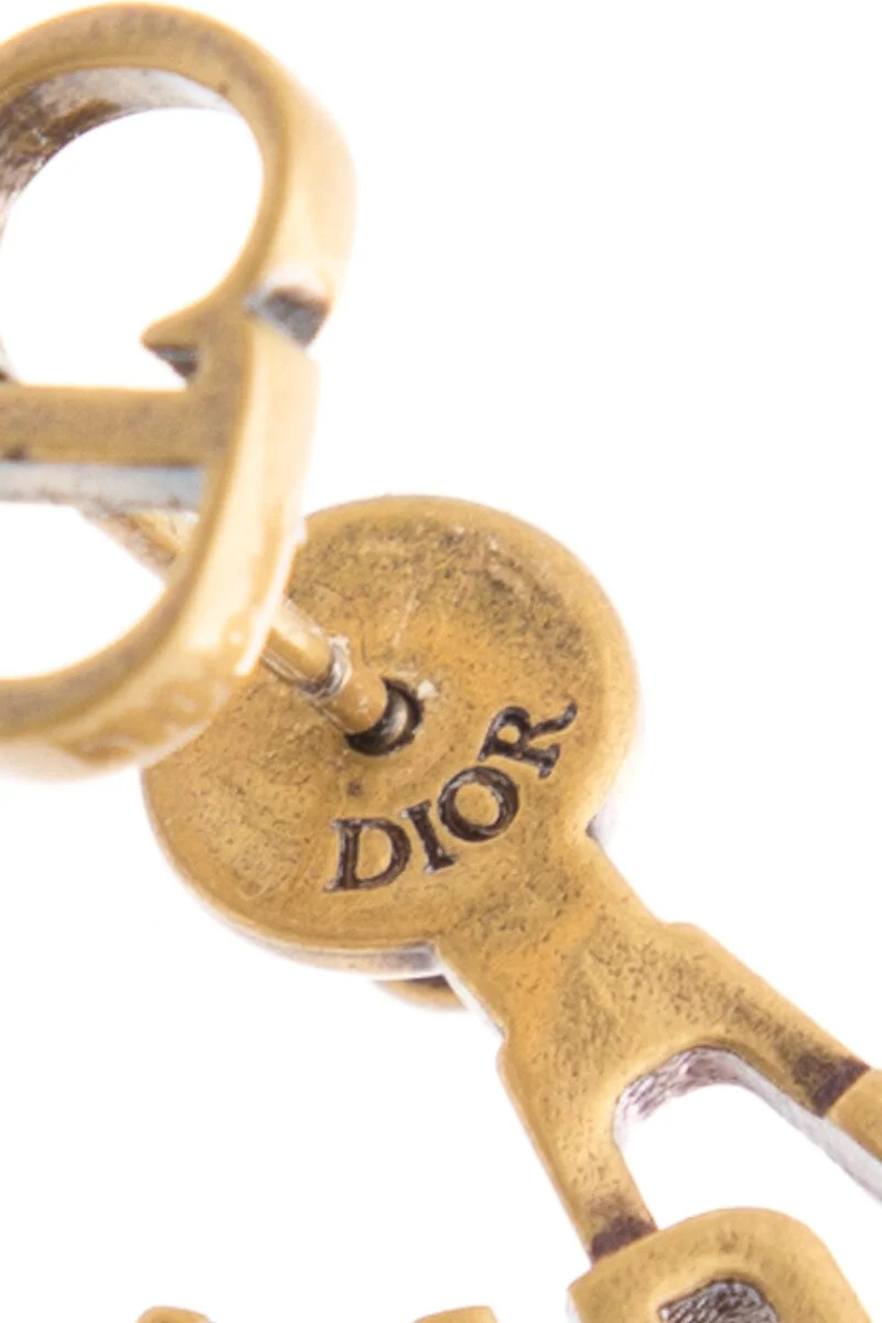 Dior Brass Stud J'ADIOR Earrings - Image 3