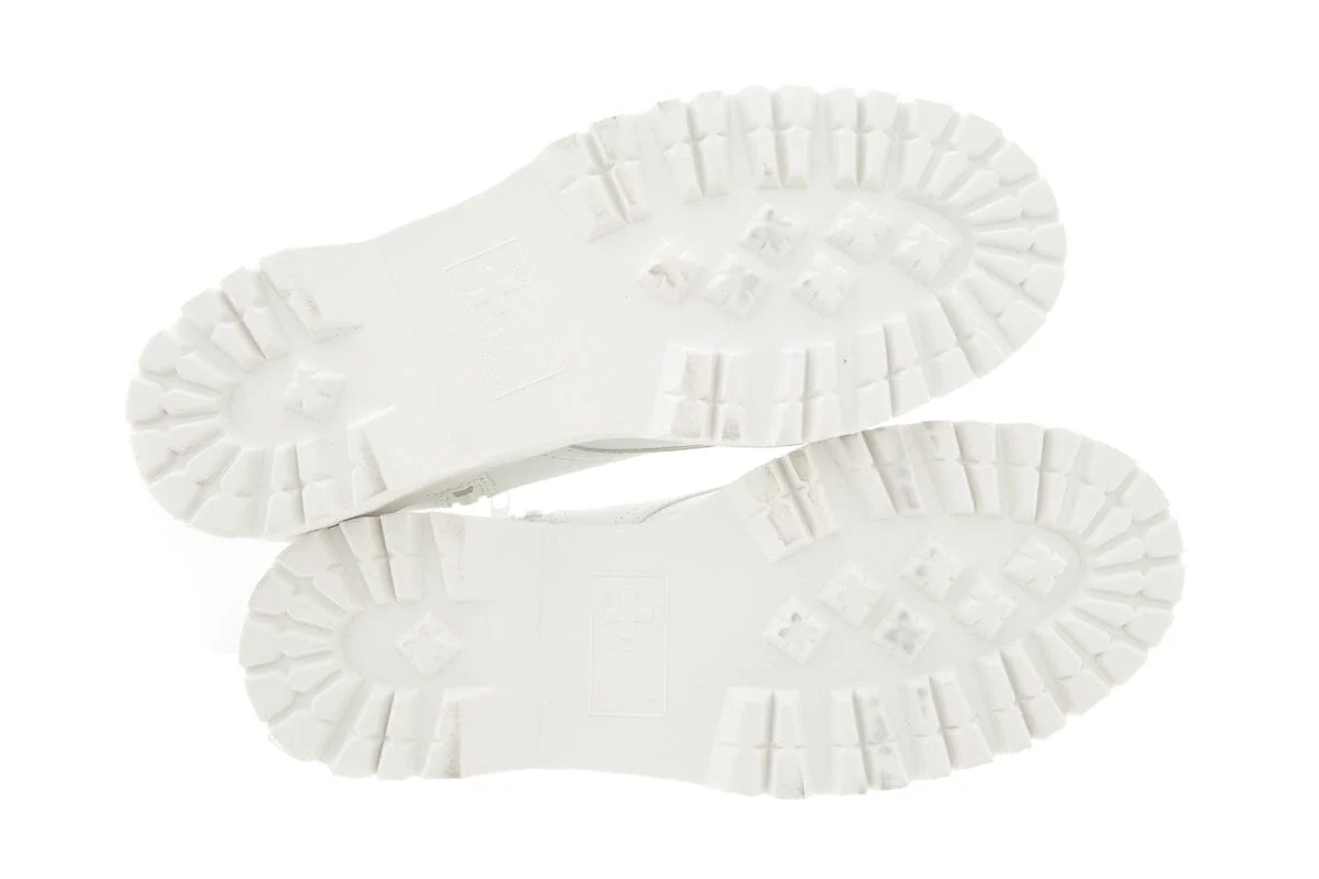 Doc Marten White Boots SZ 9 - Image 6