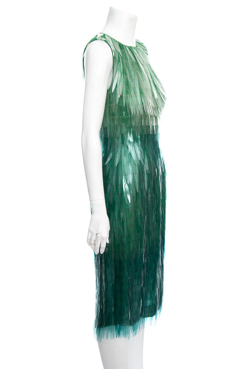 Dolce & Gabbana Green embellished Dress SZ 38 NWT - Image 2