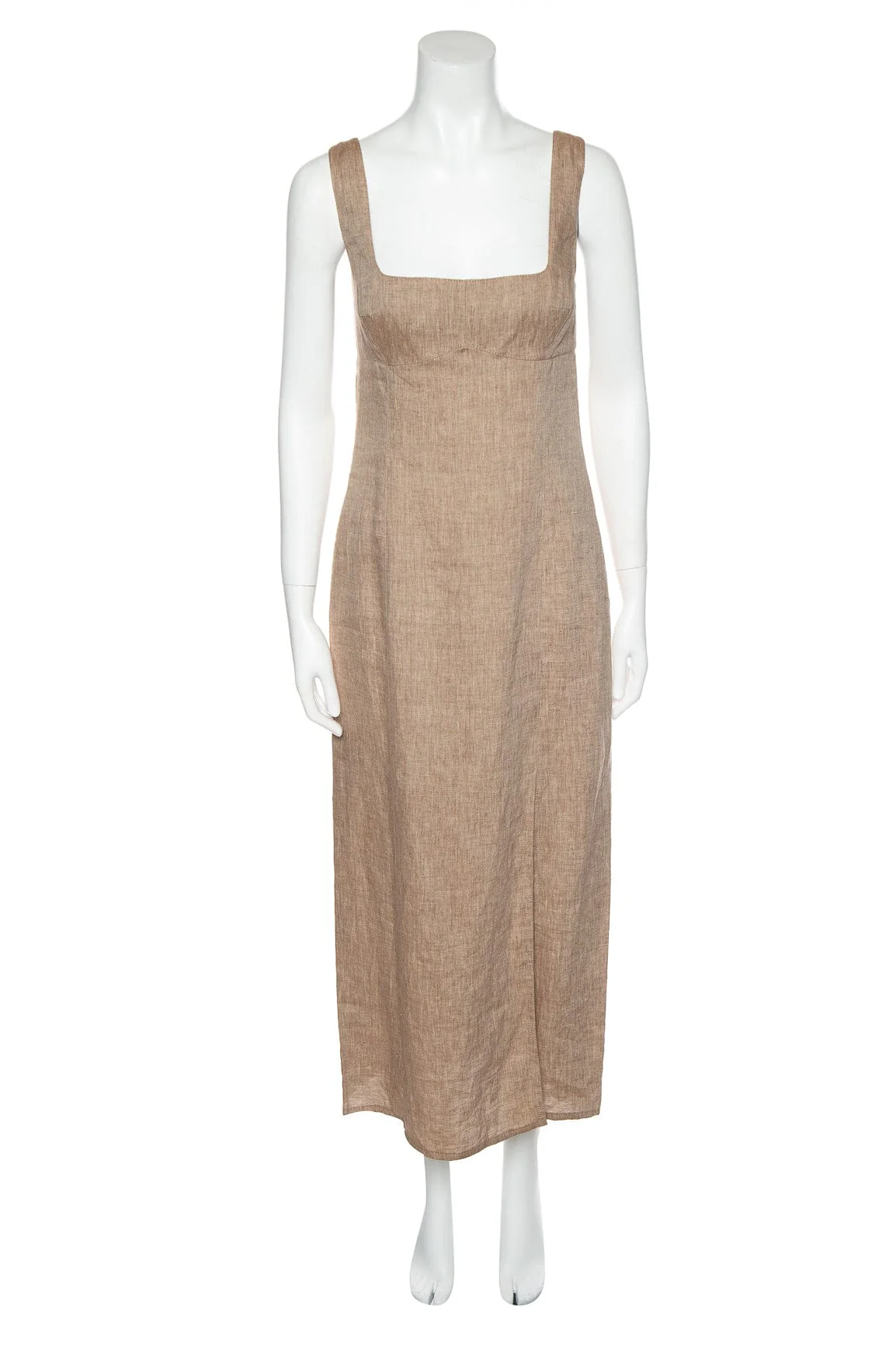 Escada Linen Sleeveless Dress SZ 36